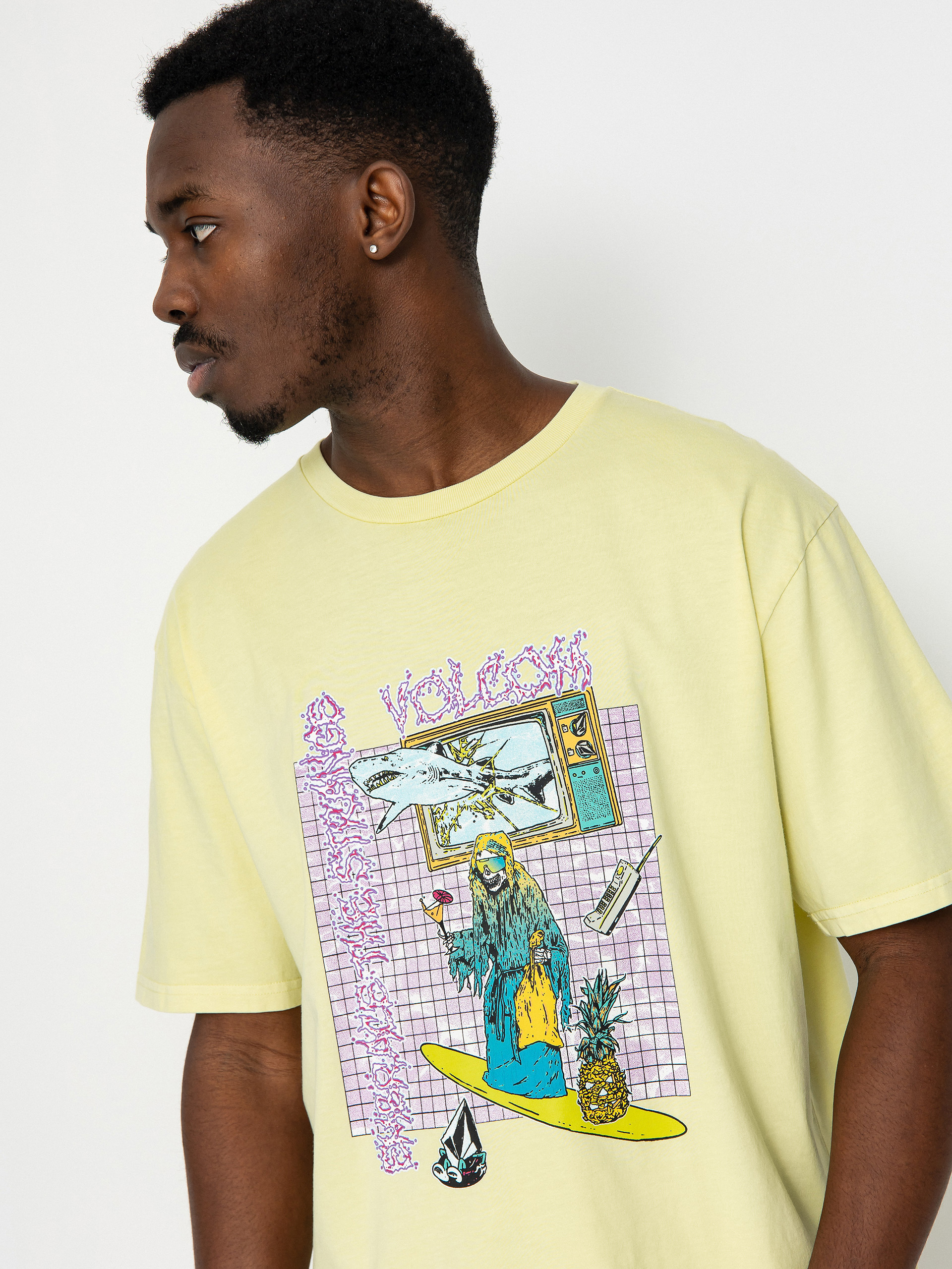 Volcom Frenchsurf Pw T-Shirt (aura yellow)