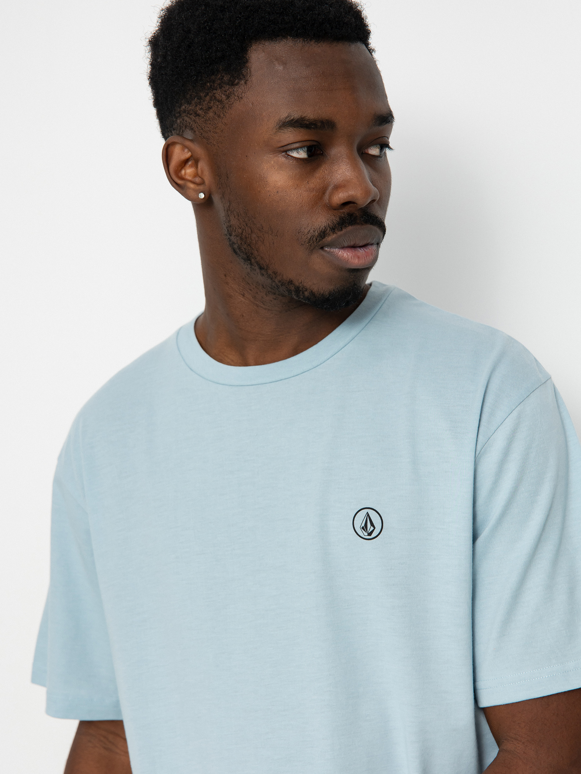 Volcom T-Shirt Circle Blanks Hth (celestial blue)