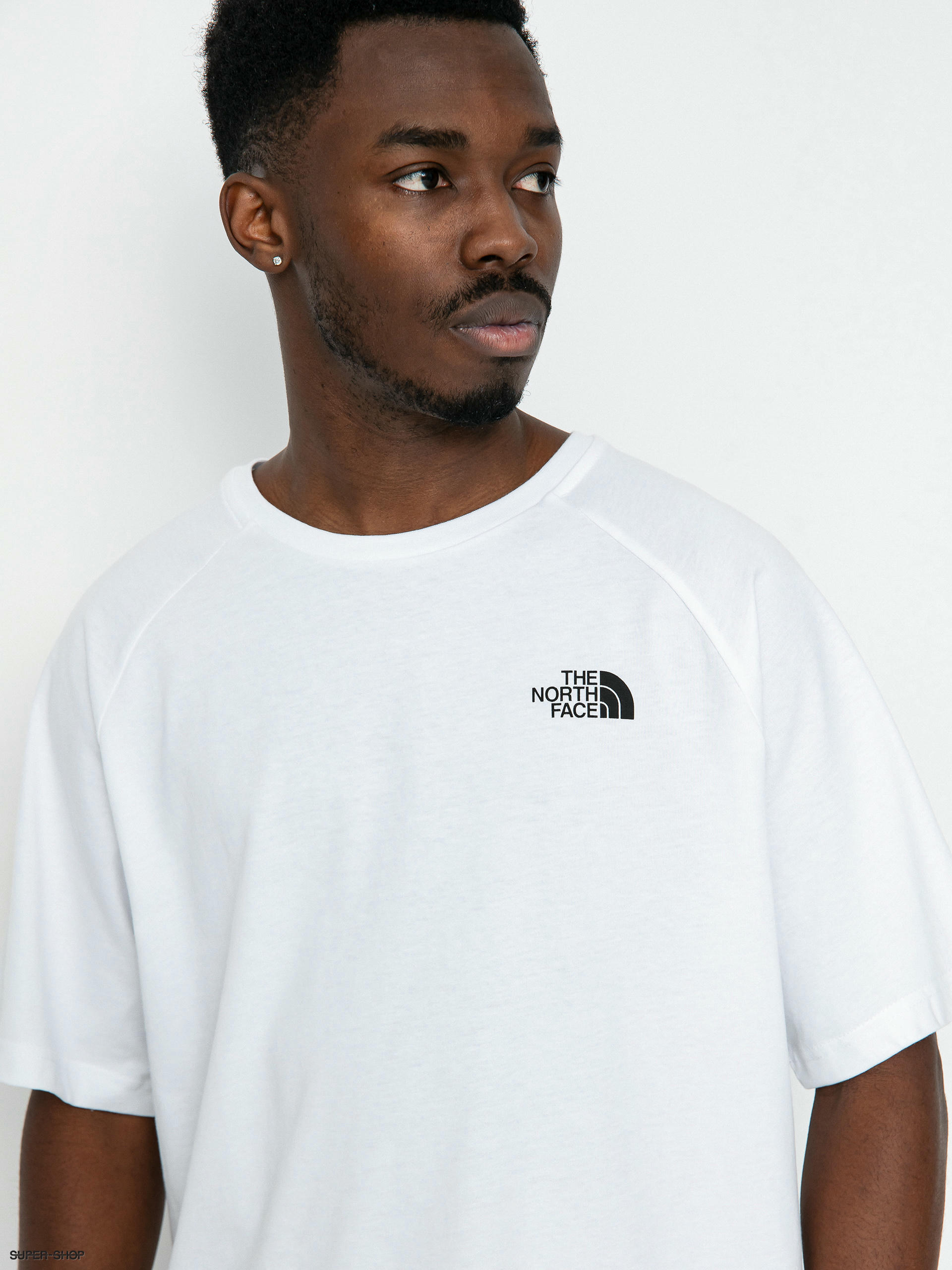 The north face on sale white t shirt