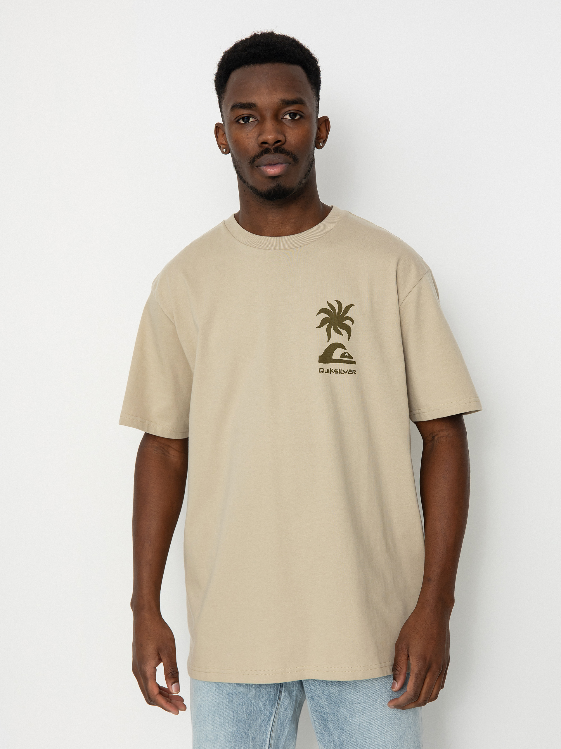 Quiksilver Tropical Breeze Mor T-shirt (plaza taupe)