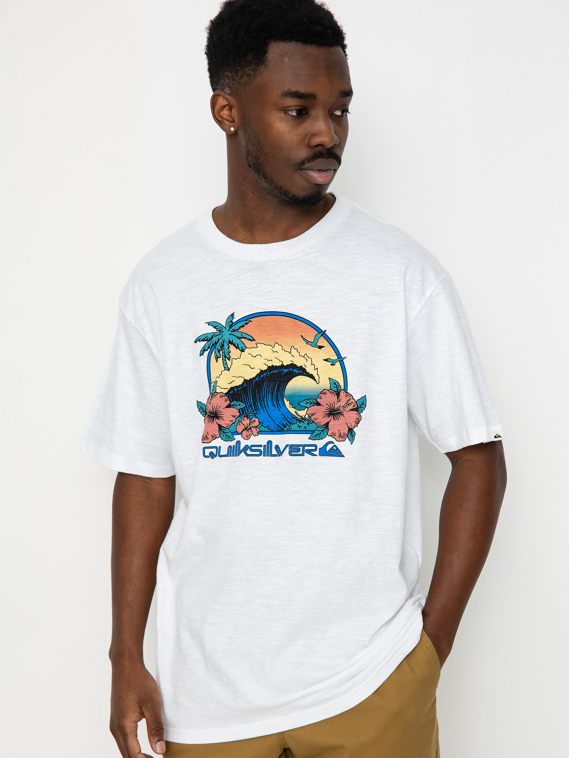 Coastal Run T-Shirt - Black Heather | Quiksilver
