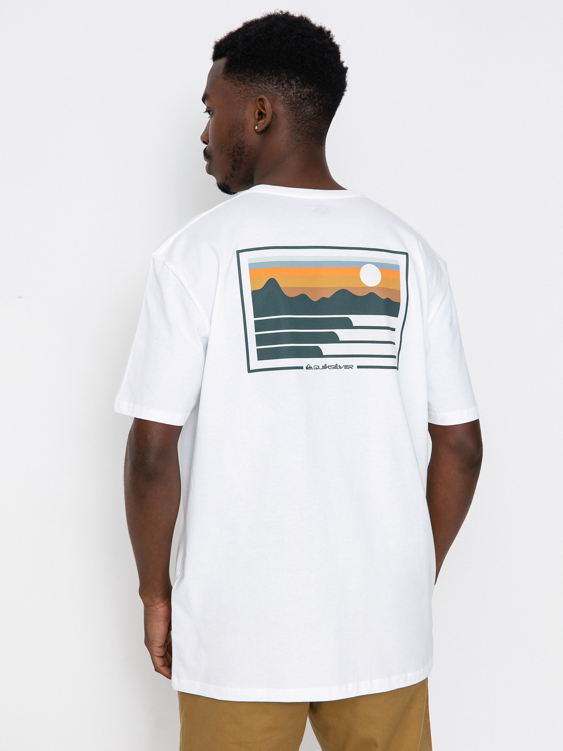 Quiksilver Land And Sea T-Shirt (white)