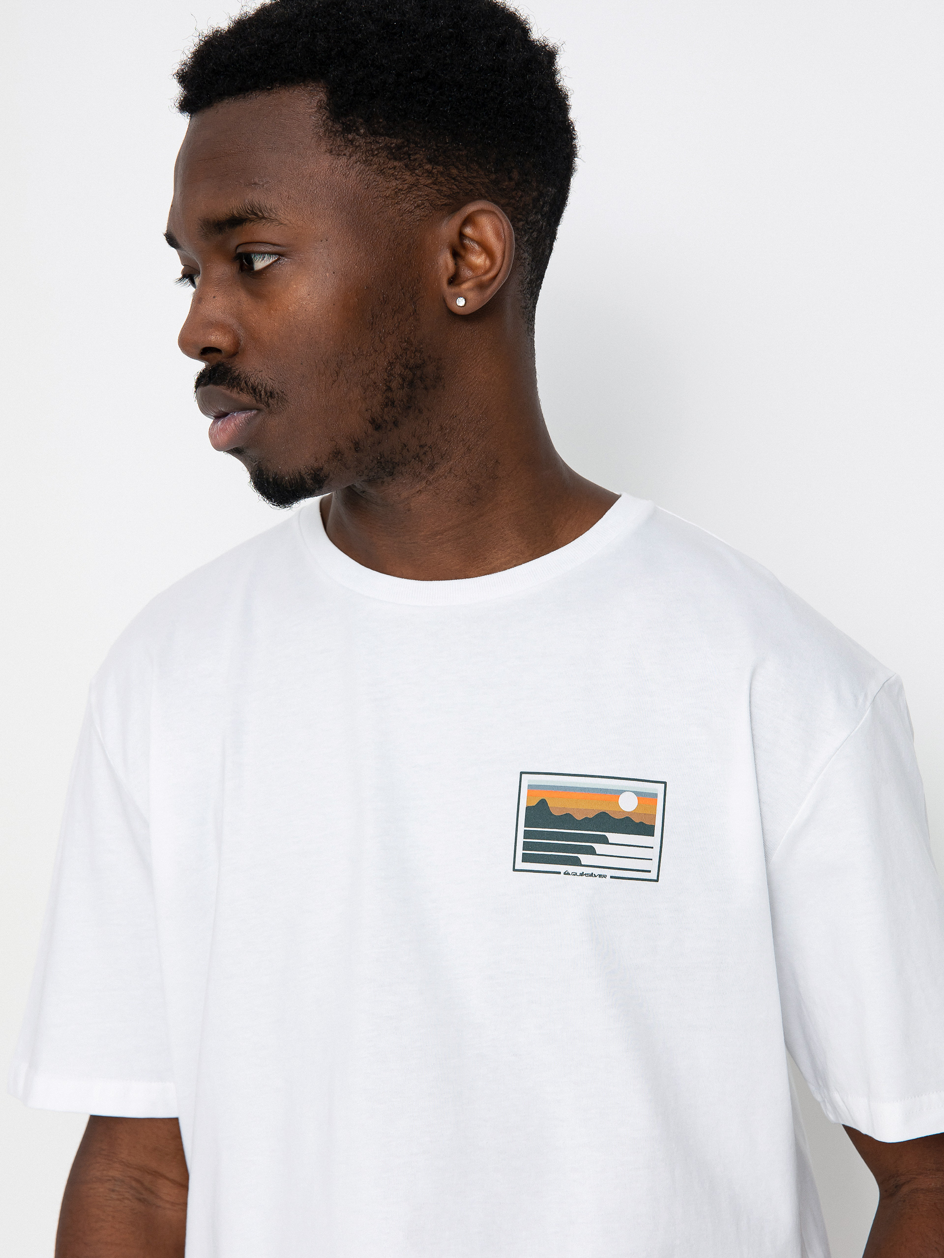 Quiksilver Land And Sea T-Shirt (white)
