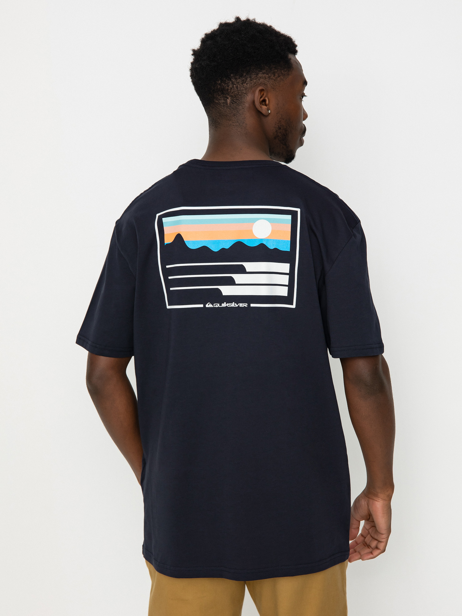 Quiksilver Land And Sea T-Shirt (dark navy)
