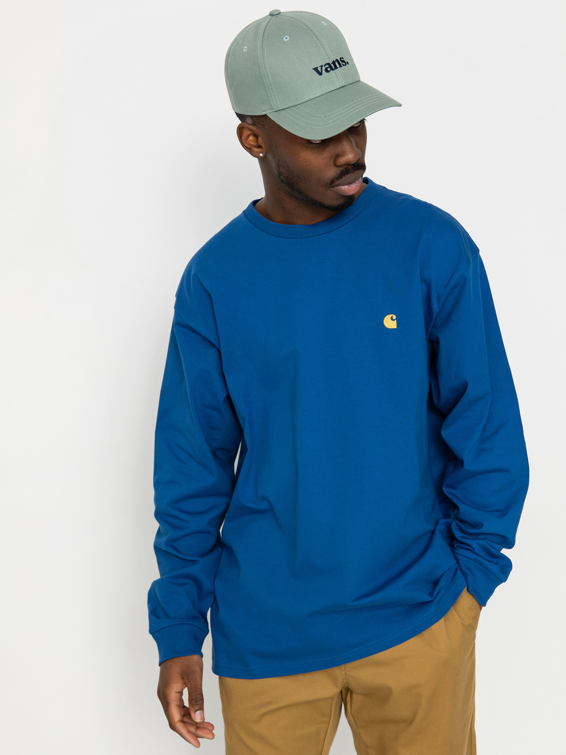 Carhartt WIP Chase Longsleeve (acapulco/gold)