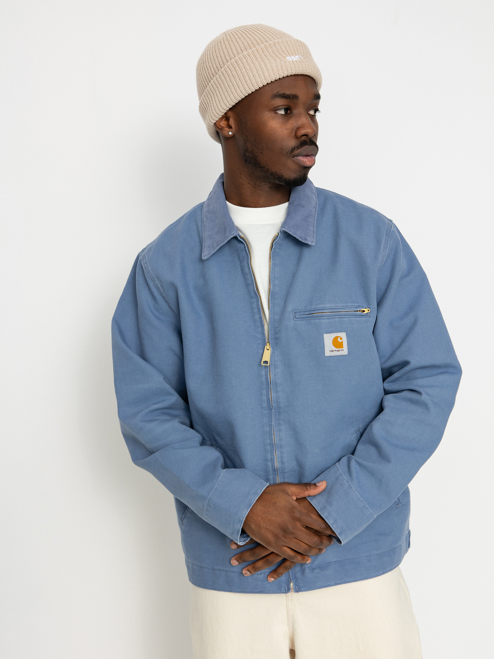 Carhartt WIP Detroit Jacke (bay blue/bay blue)