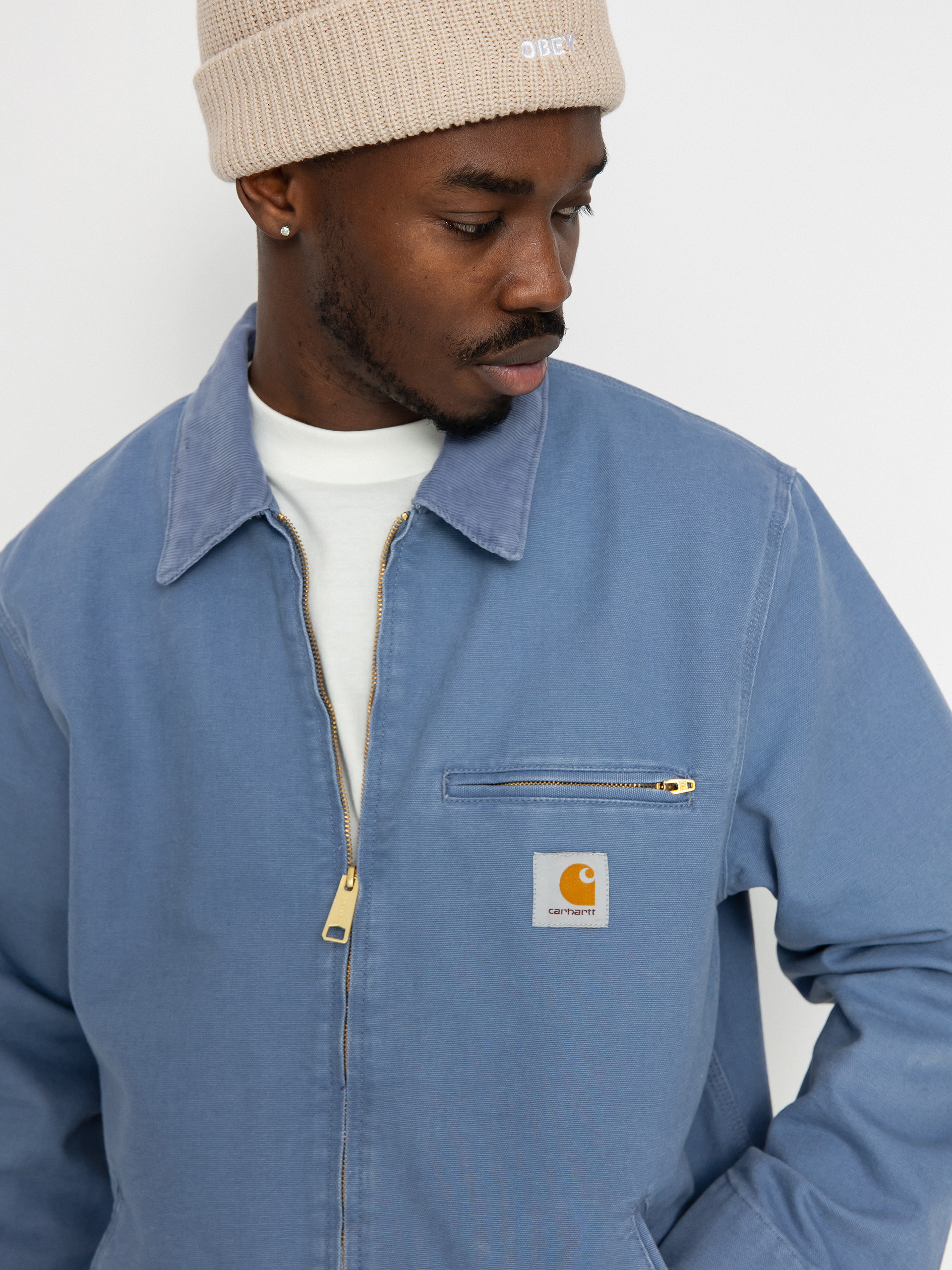 Carhartt WIP Detroit Jacke (bay blue/bay blue)