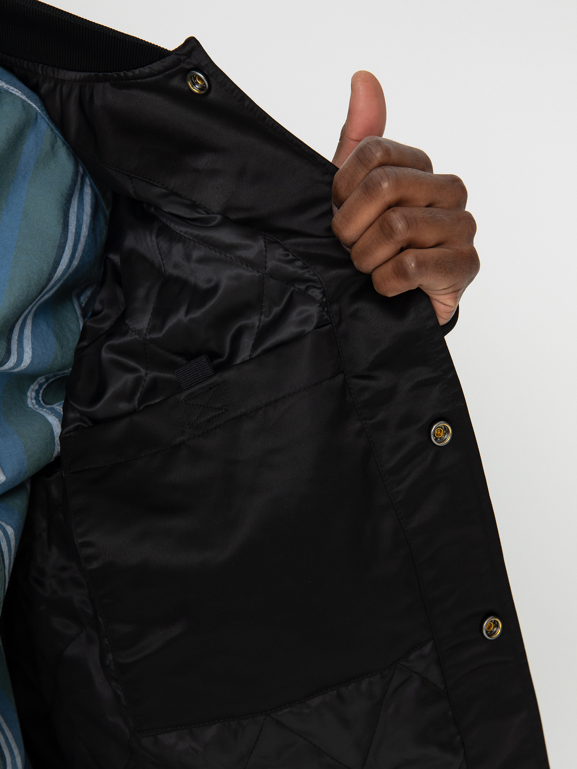 Carhartt WIP Class of 89 Bomber Jacke (black/white)