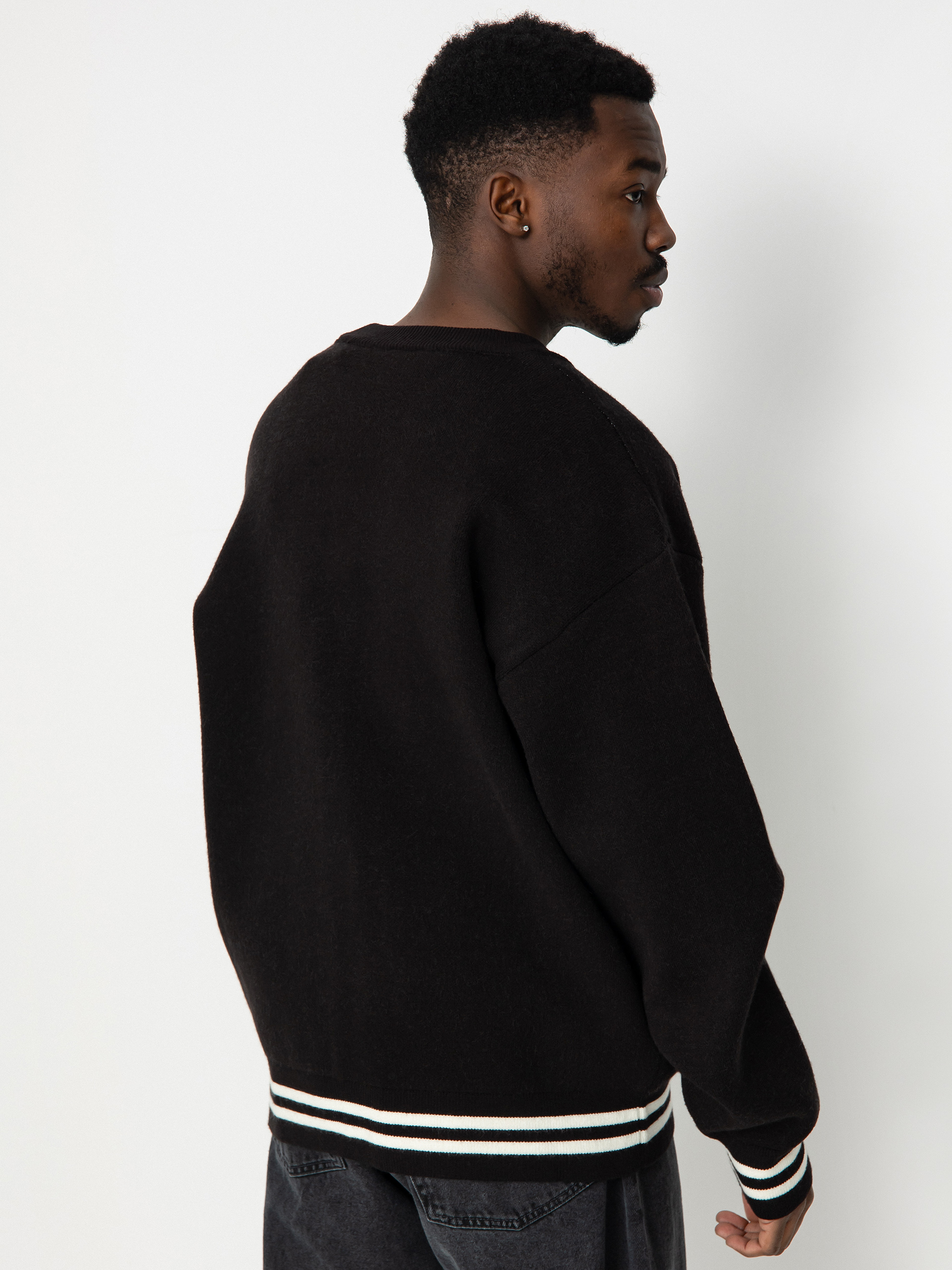 Carhartt WIP Onyx Cardigan Pulli (black/wax)