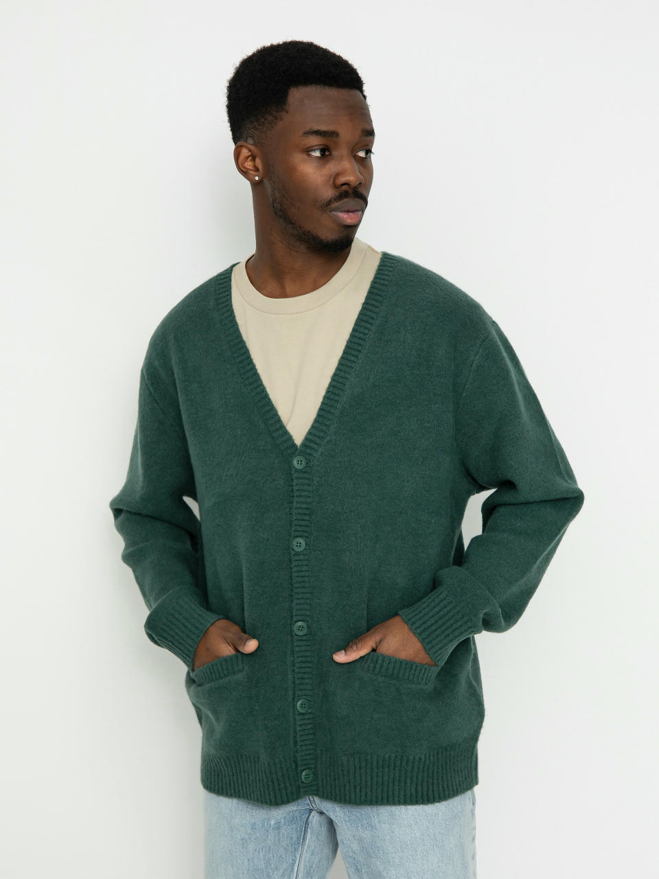 Vans Havenwood Cardigan Sweatshirt (bistro green)