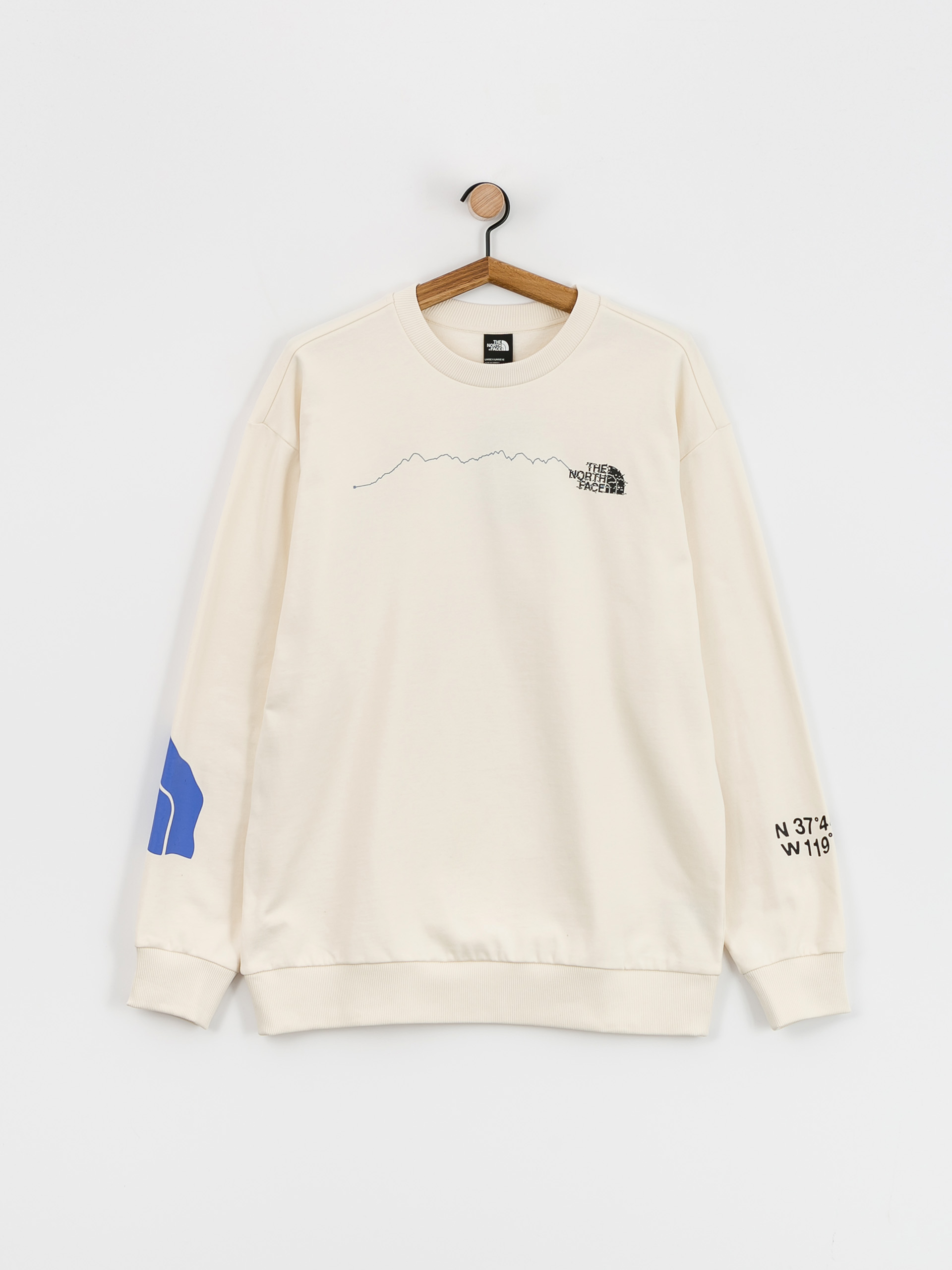 The North Face Nse Graphic Crew Sweatshirt (white dune)