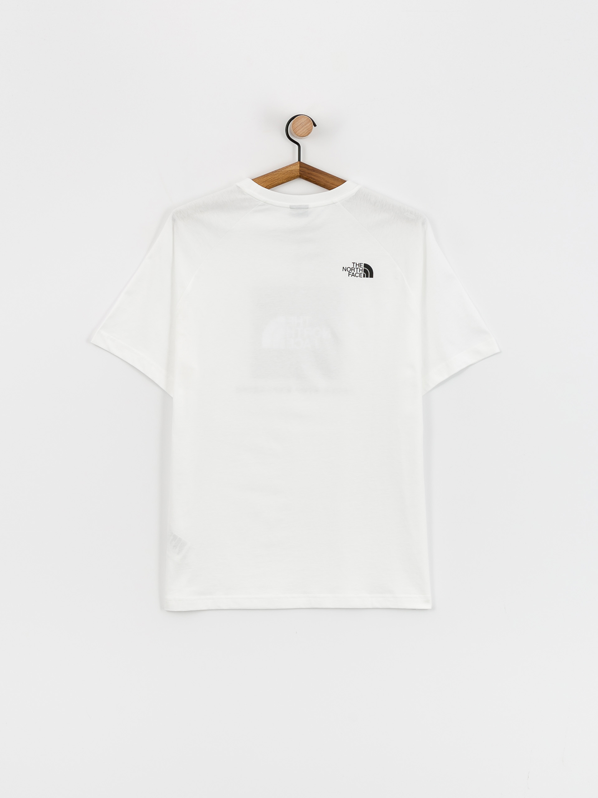 The North Face T-Shirt Raglan Redbox (tnf white/smoked pearl)