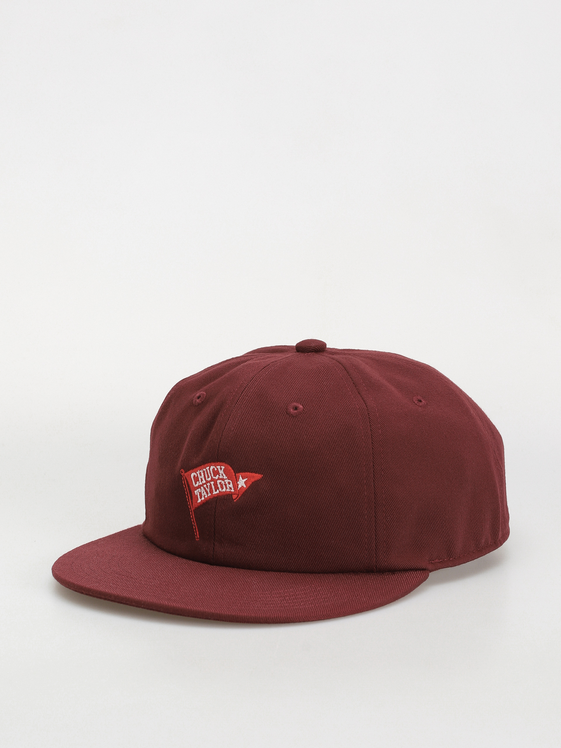 Converse 6 Panel Baseball Cap (maroon)