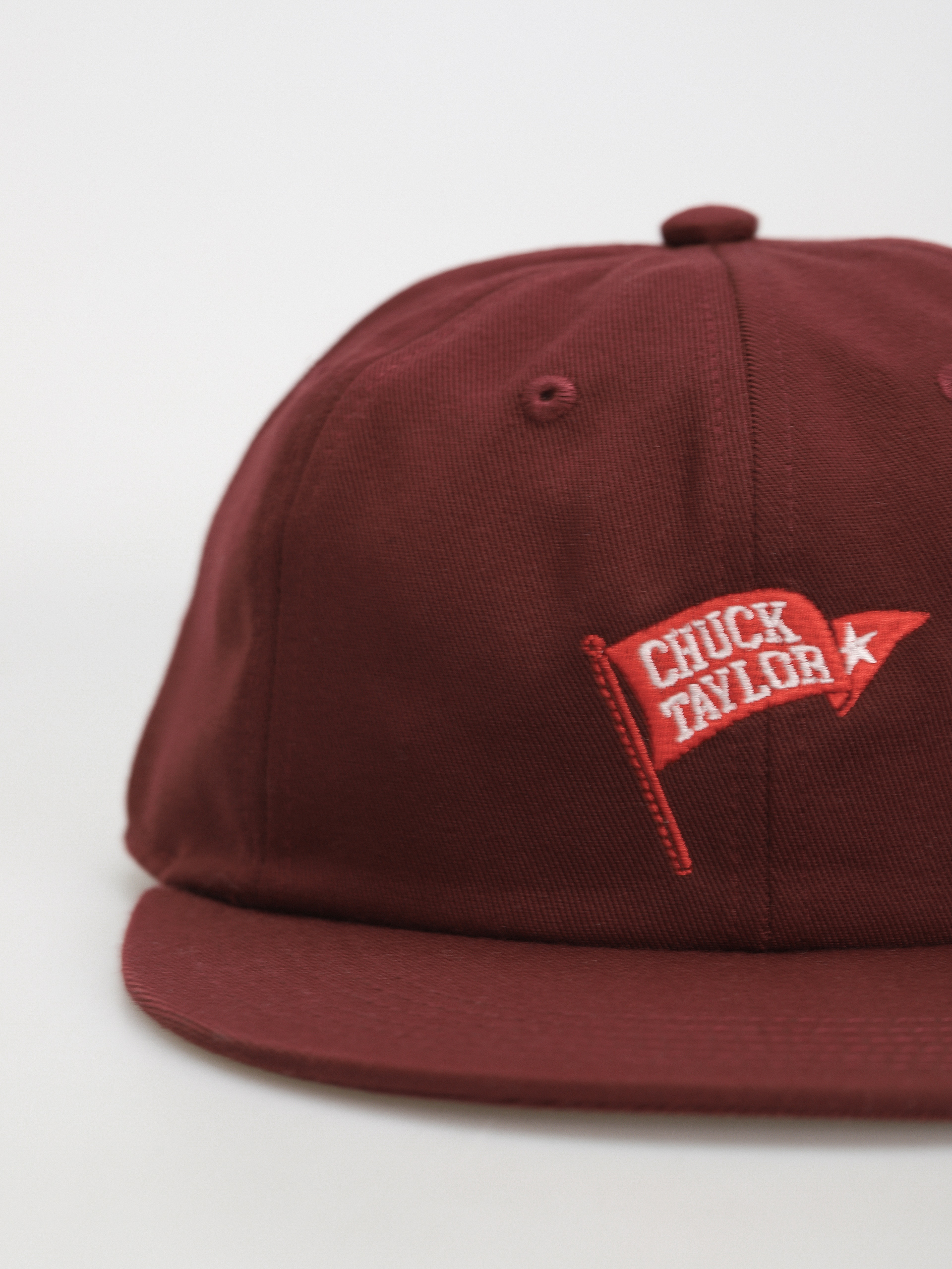 Converse 6 Panel Baseball Cap (maroon)