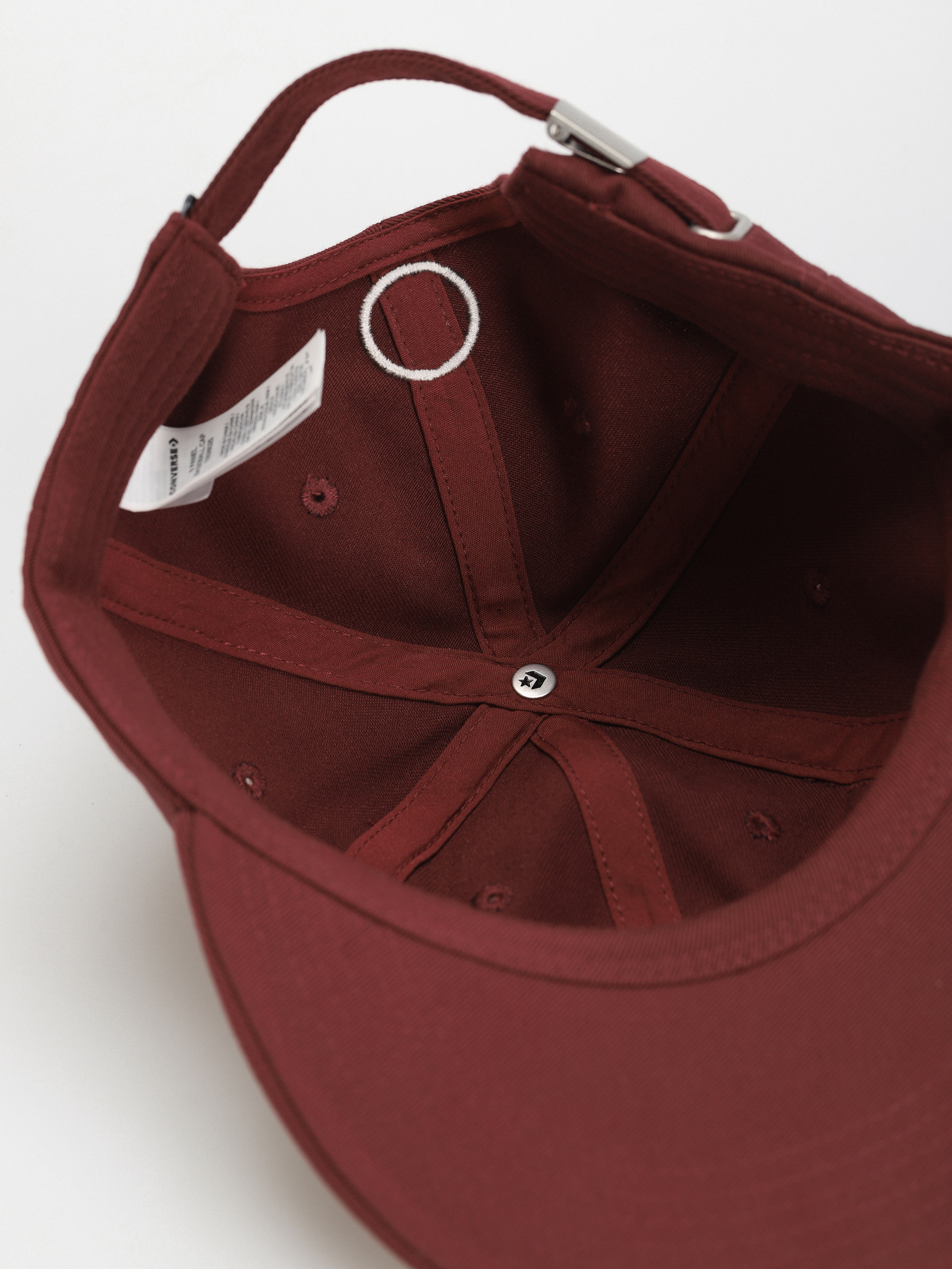 Converse 6 Panel Baseball Cap (maroon)