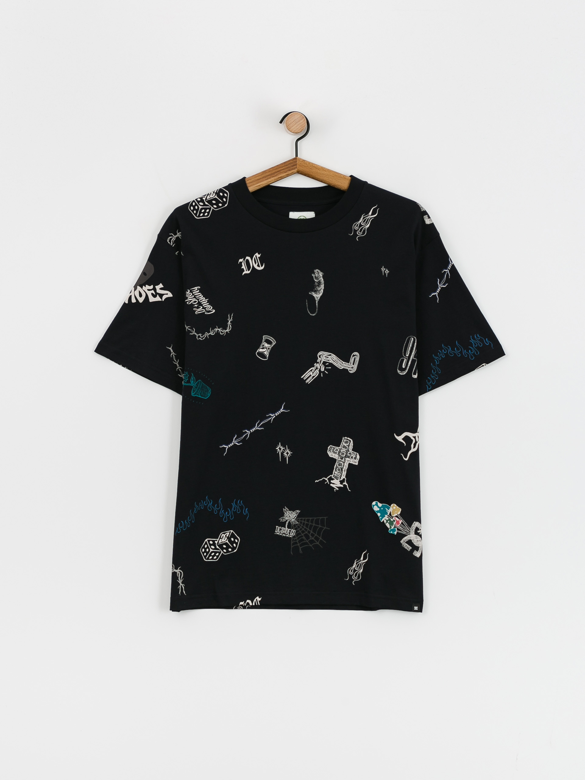 DC Scribble T-Shirt (black scribble)
