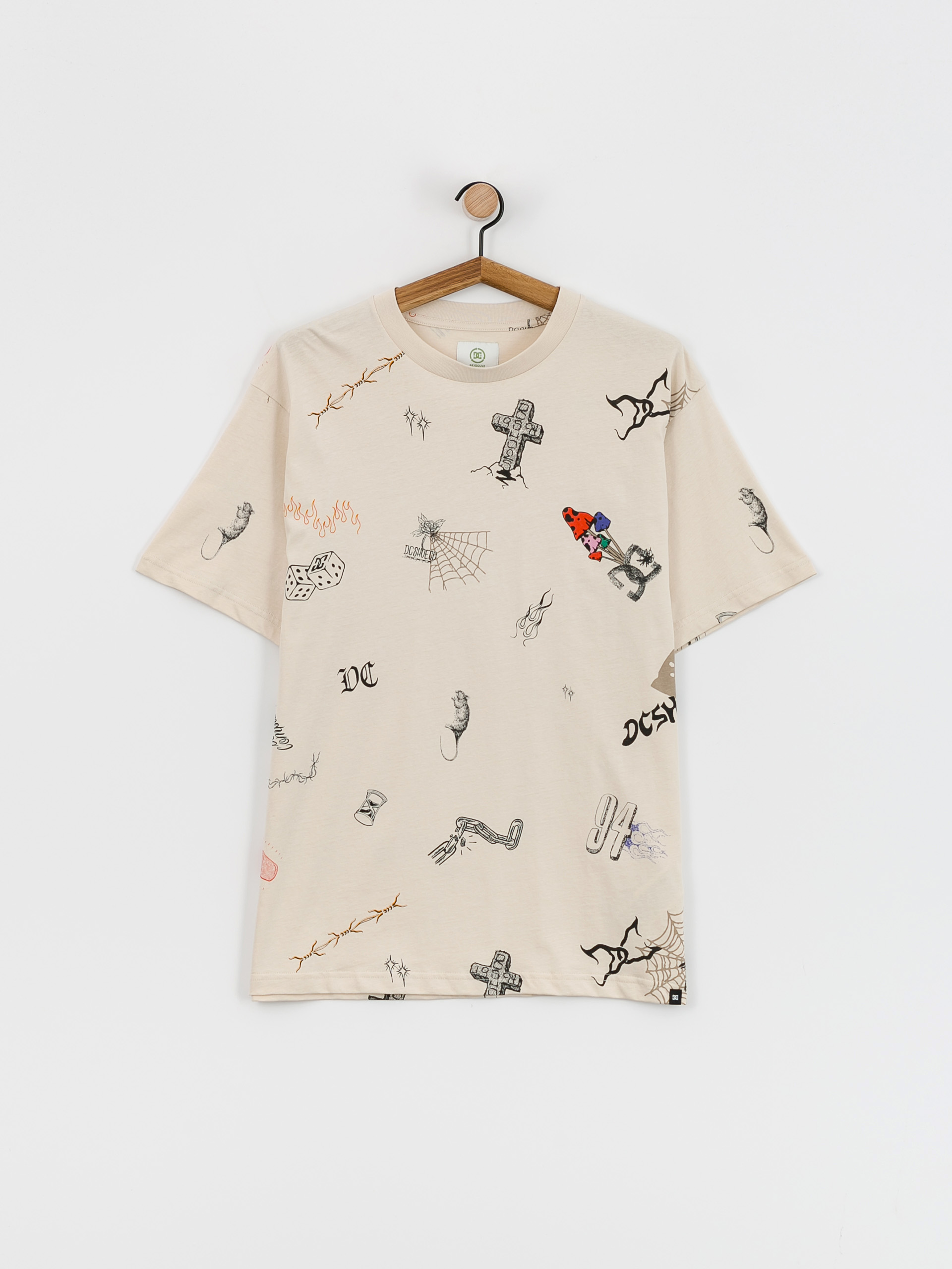 DC Scribble T-Shirt (birch scribble)