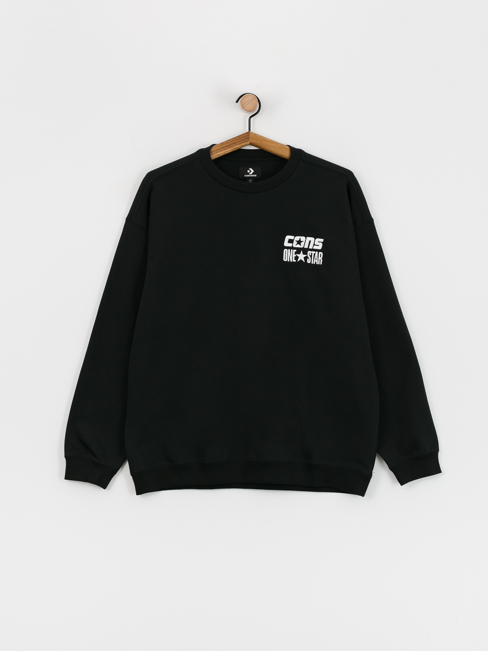 Converse Sweatshirt Cons One Star (black)