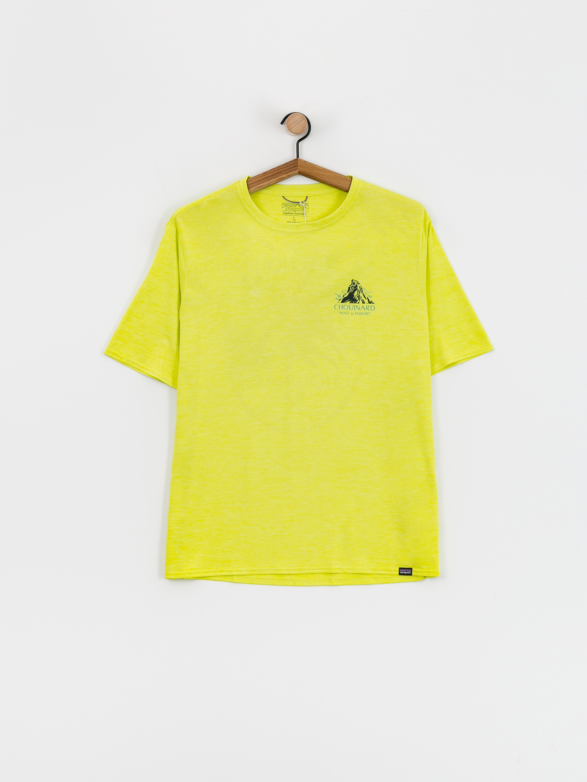 Patagonia Cap Cool Daily Graphic T-Shirt yellow (chouinard crest