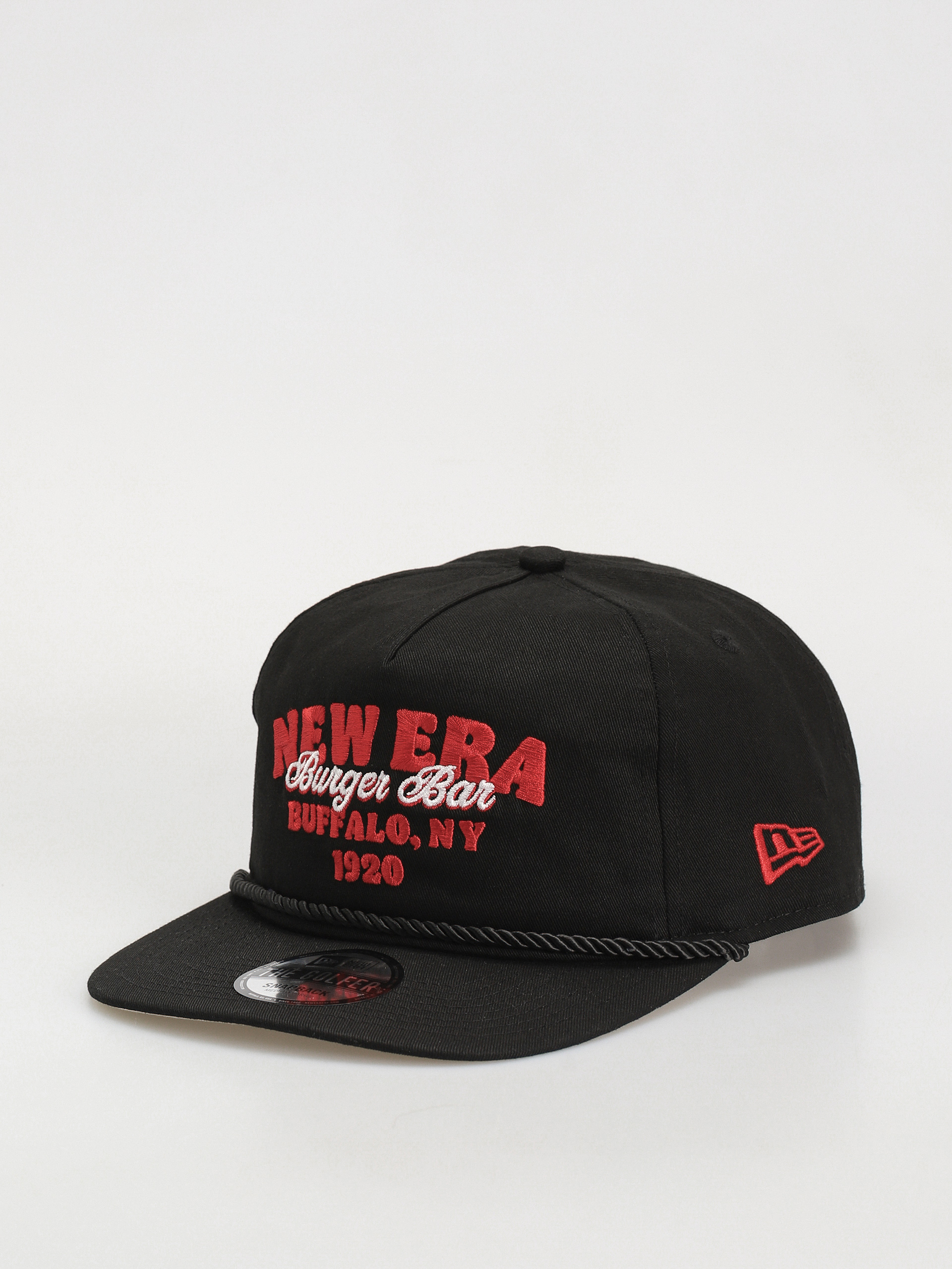 New Era Graphic Golfer Cap (black/red)