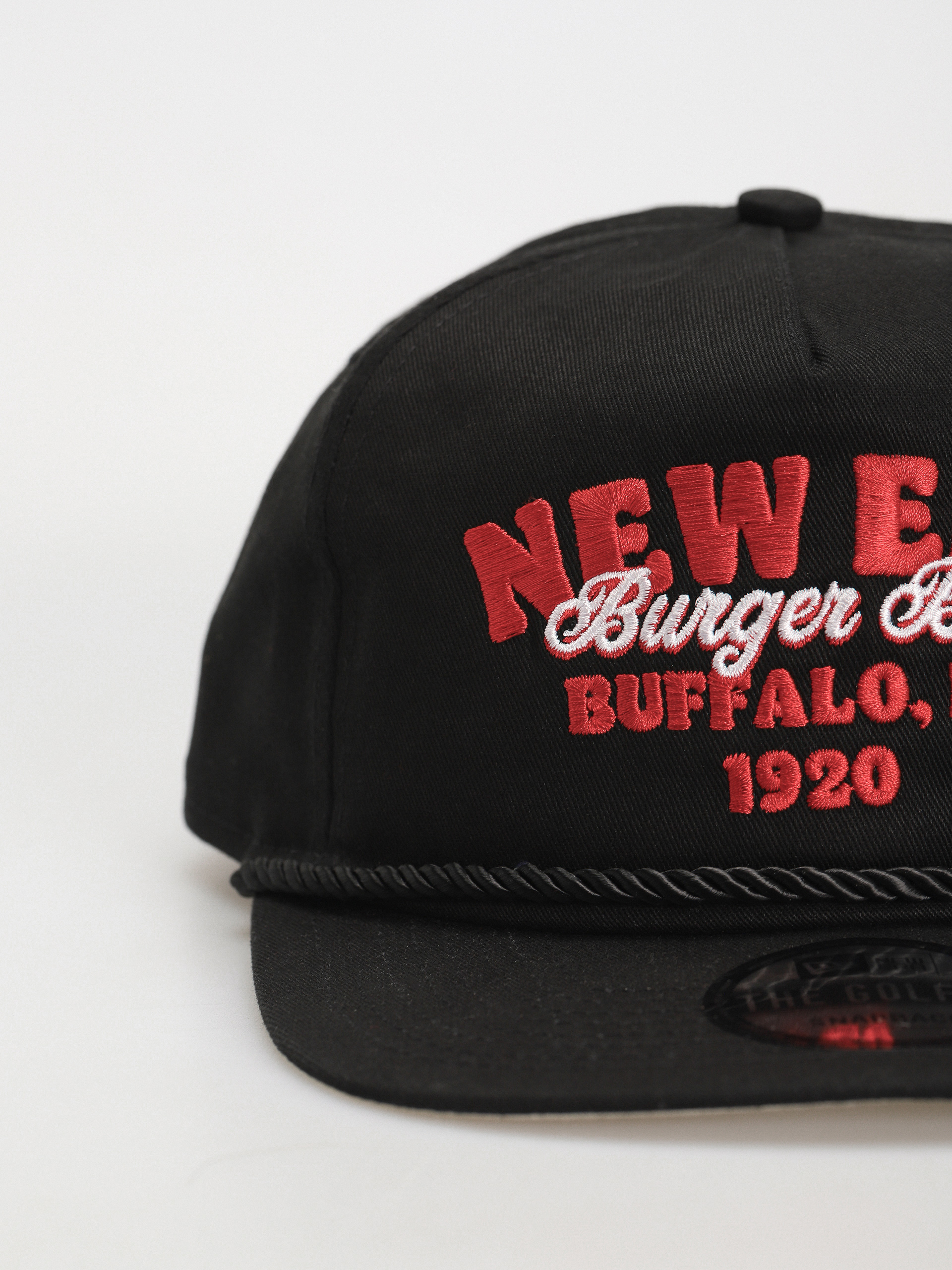 New Era Graphic Golfer Cap (black/red)