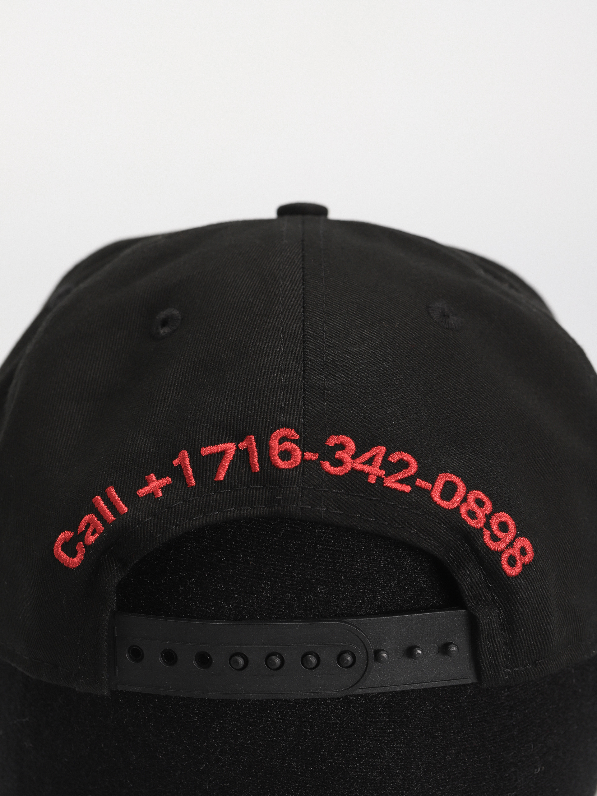 New Era Graphic Golfer Cap (black/red)