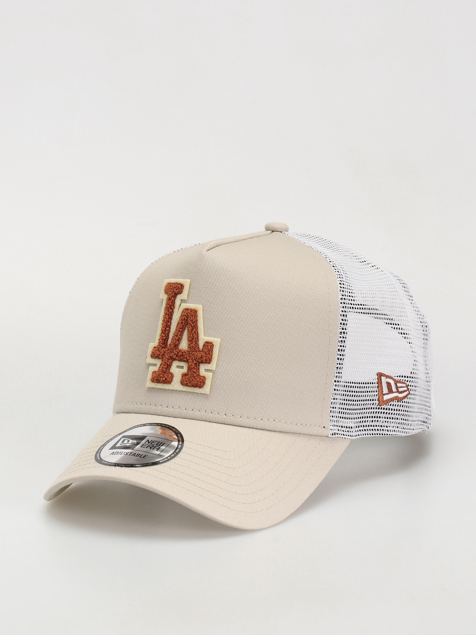 New Era Cap Boucle Trucker Los Angeles Dodgers (stone)