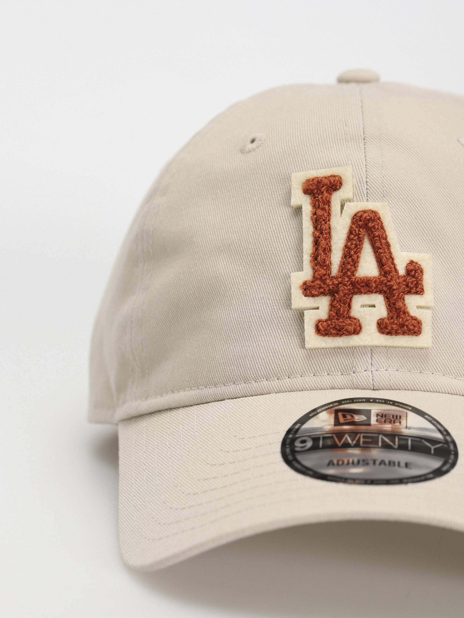 New Era Cap Boucle 9Twenty Los Angeles Dodgers - grey (stone)