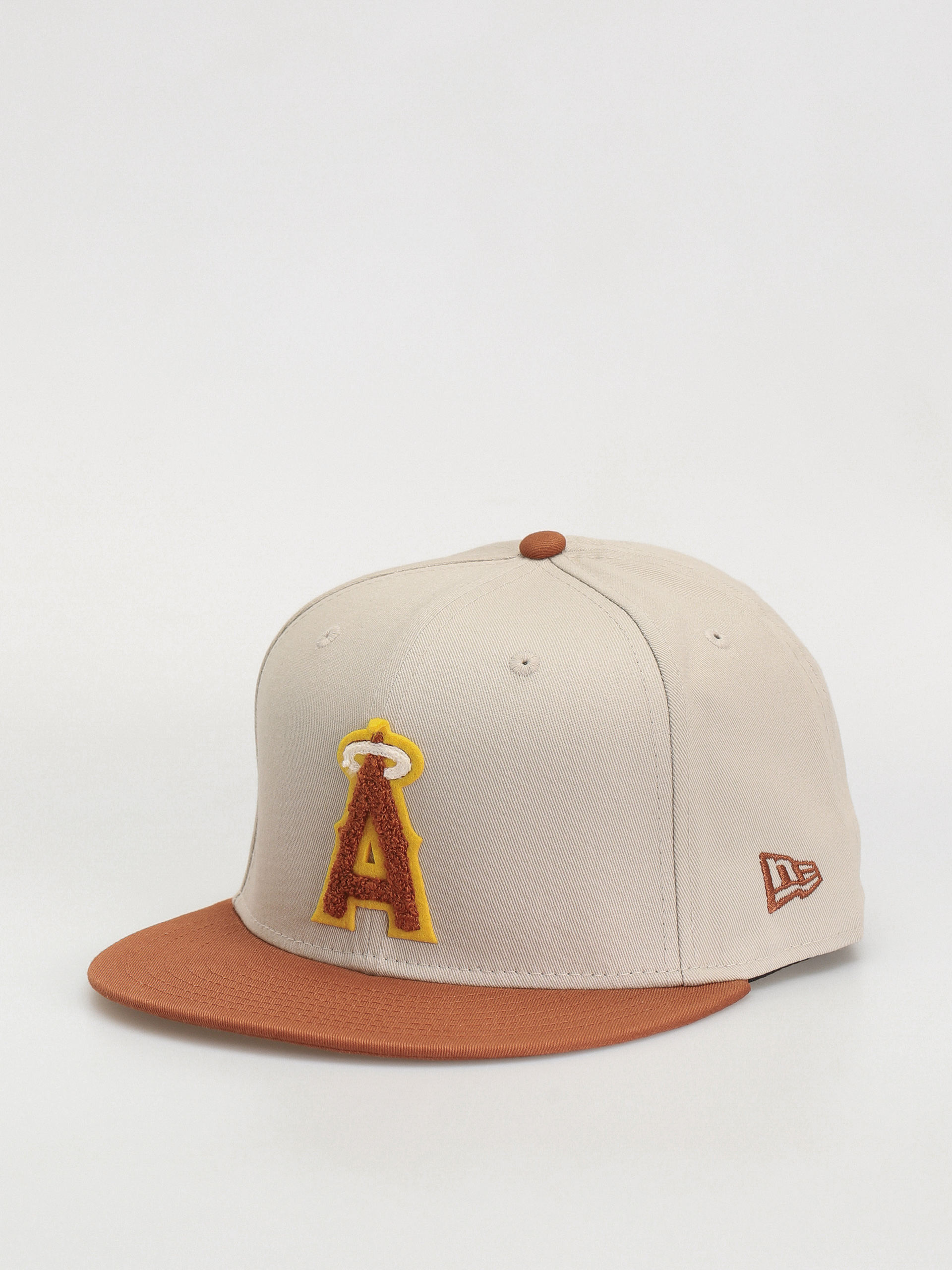 New Era Cap Boucle 59Fifty Anaheim Angels - grey (stone/brown)