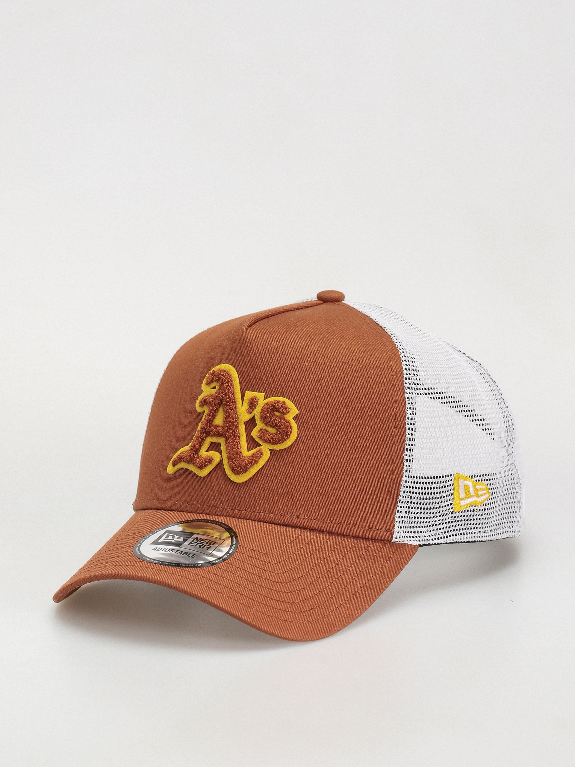 New Era Cap Boucle Trucker Okland Atheltics (brown)