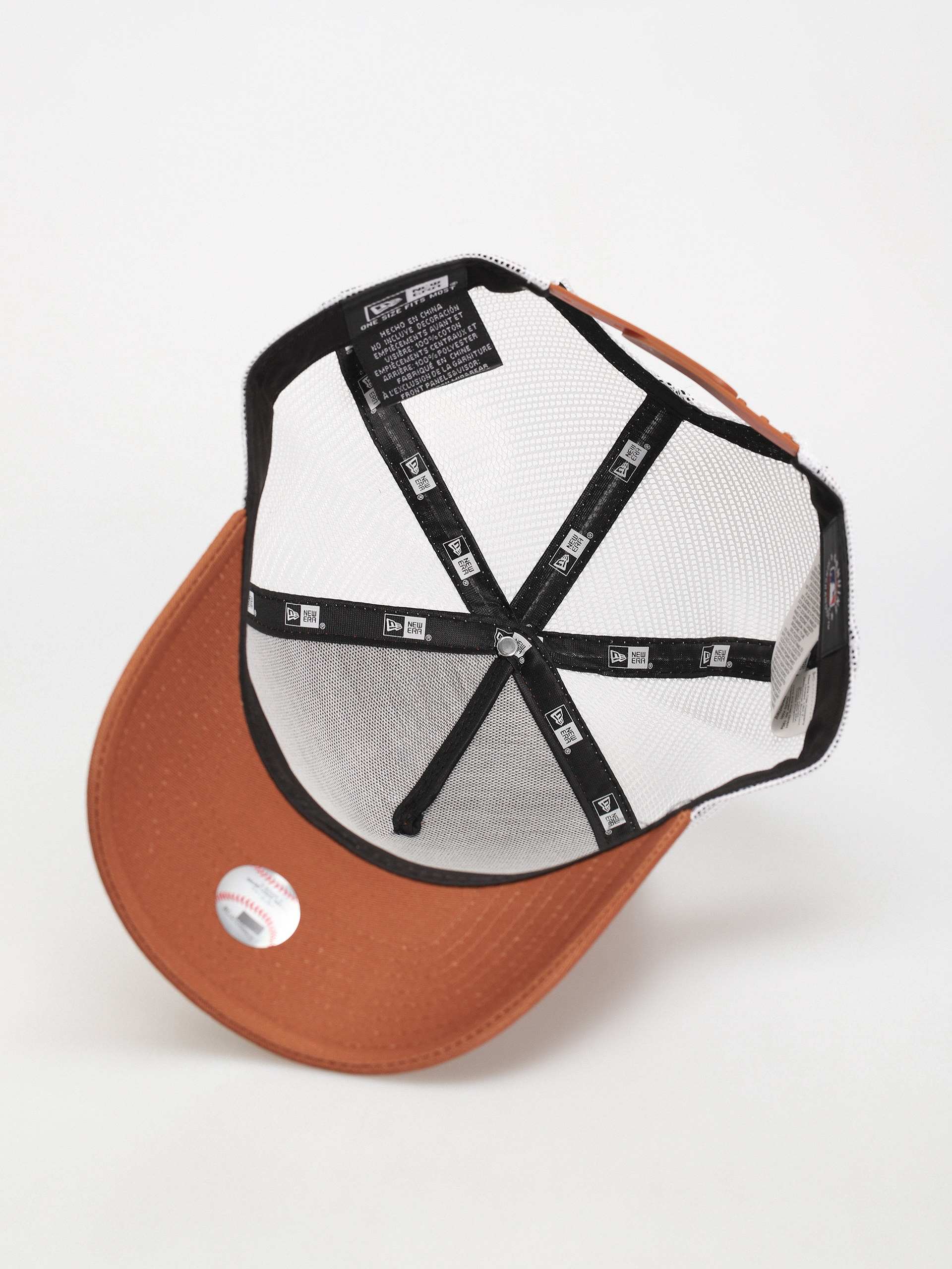 New Era Cap Boucle Trucker Okland Atheltics (brown)