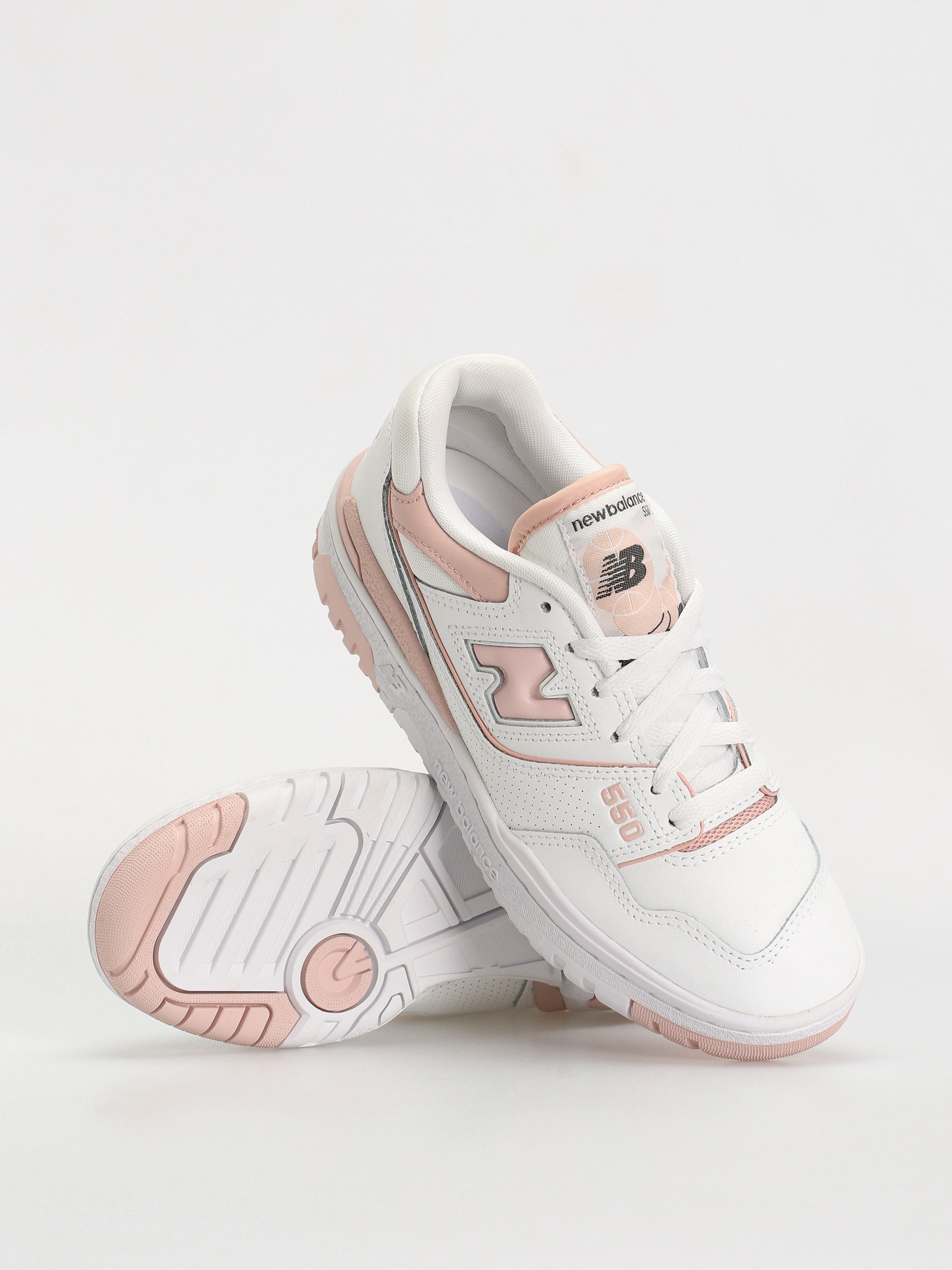 New Balance 550 Wmn Shoes (white pink sand)