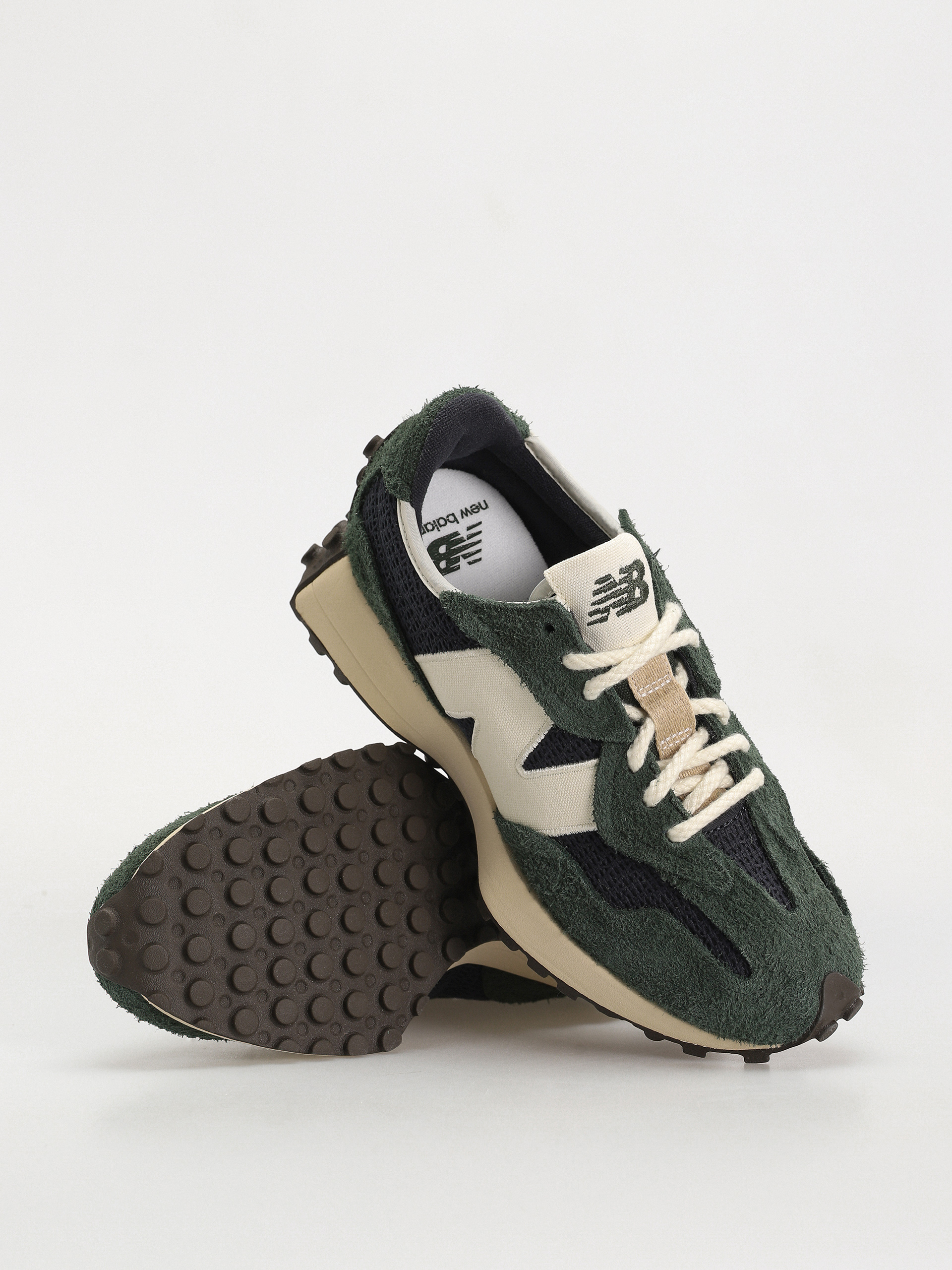 New Balance 327 Shoes (midnight green)