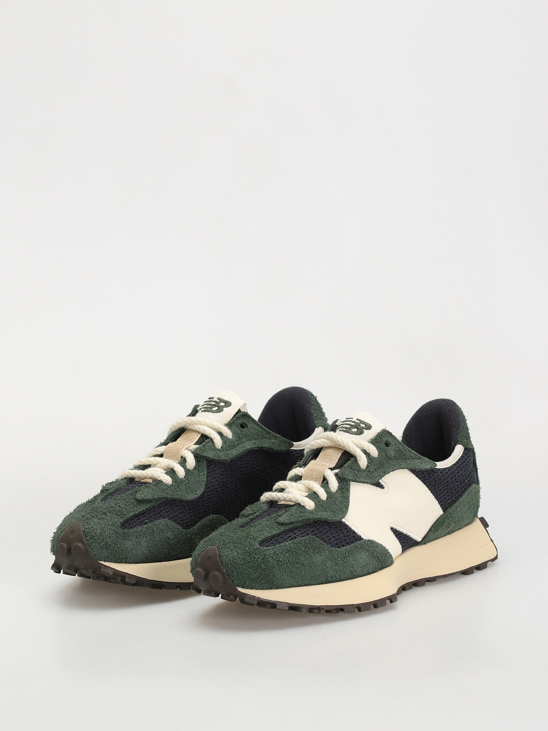 New Balance 327 Shoes (midnight green)