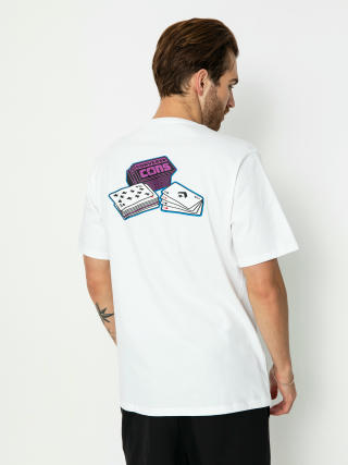 Converse T-Shirt Cons Card Skate (optical white)