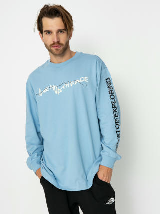 The North Face Nse Graphic Longsleeve (steel blue)