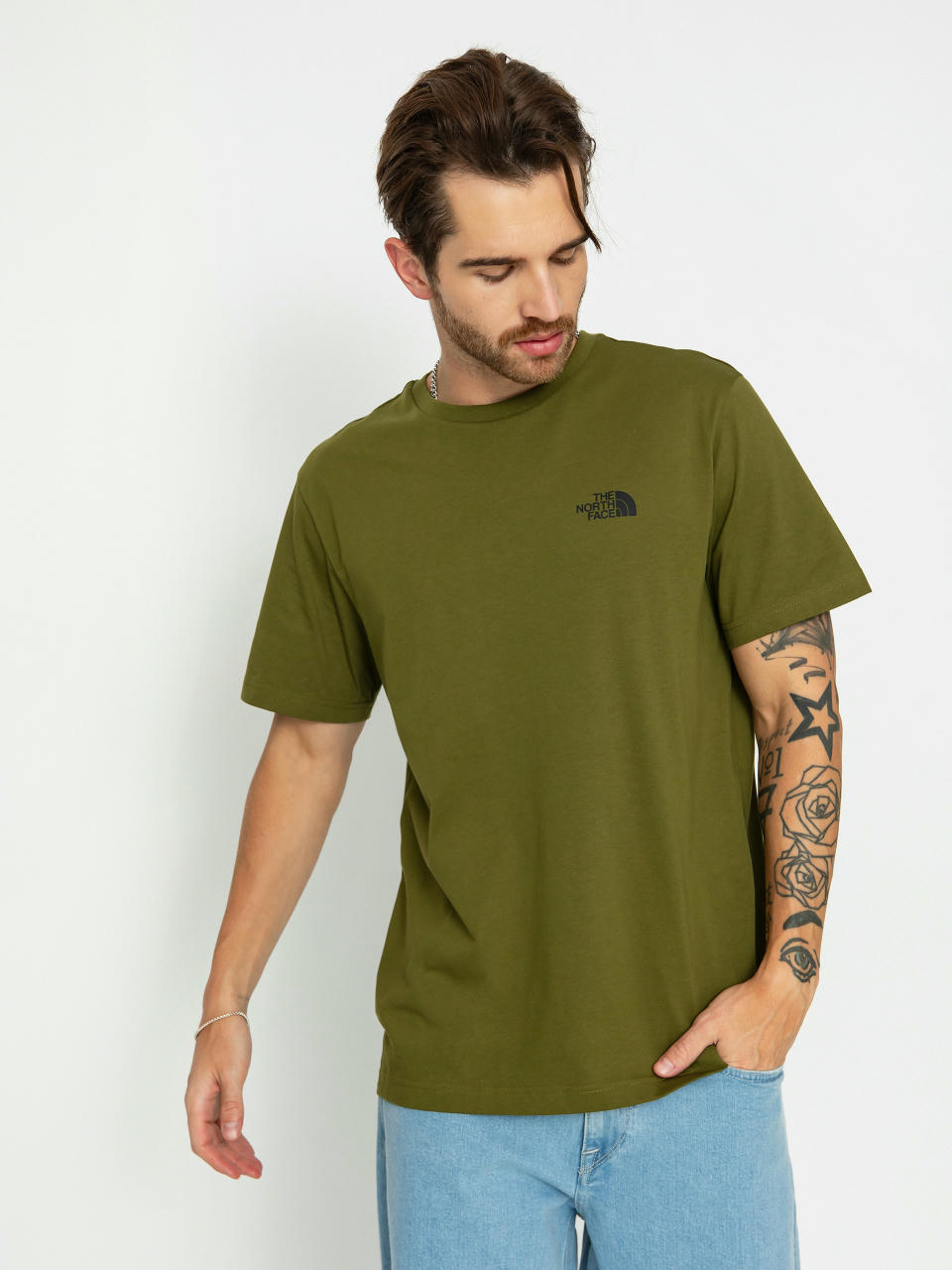 The North Face Simple Dome T-Shirt (forest olive)