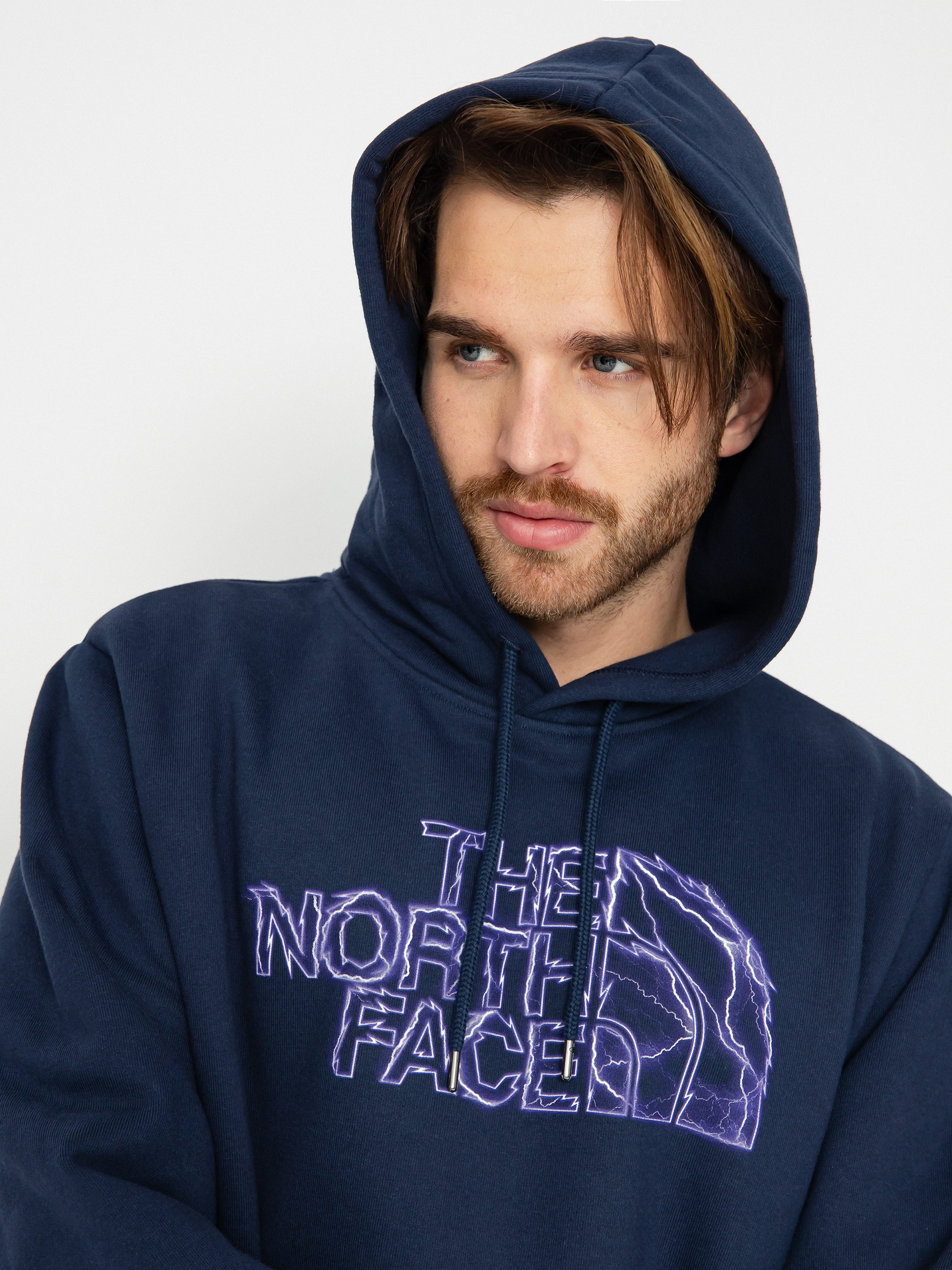 The north face navy hoodie cheap
