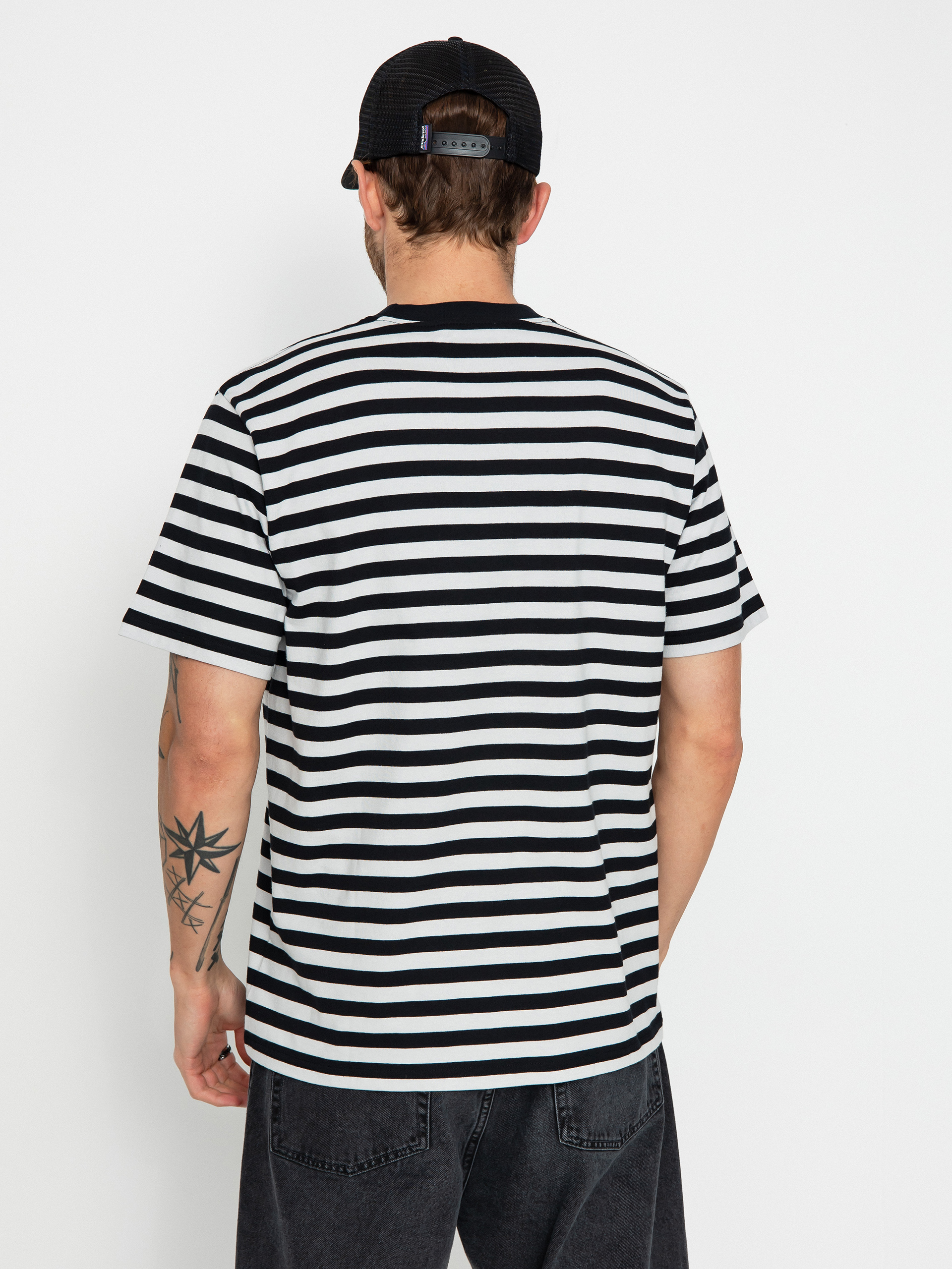 Carhartt WIP Scotty Athletic T-shirt - black (scotty stripe