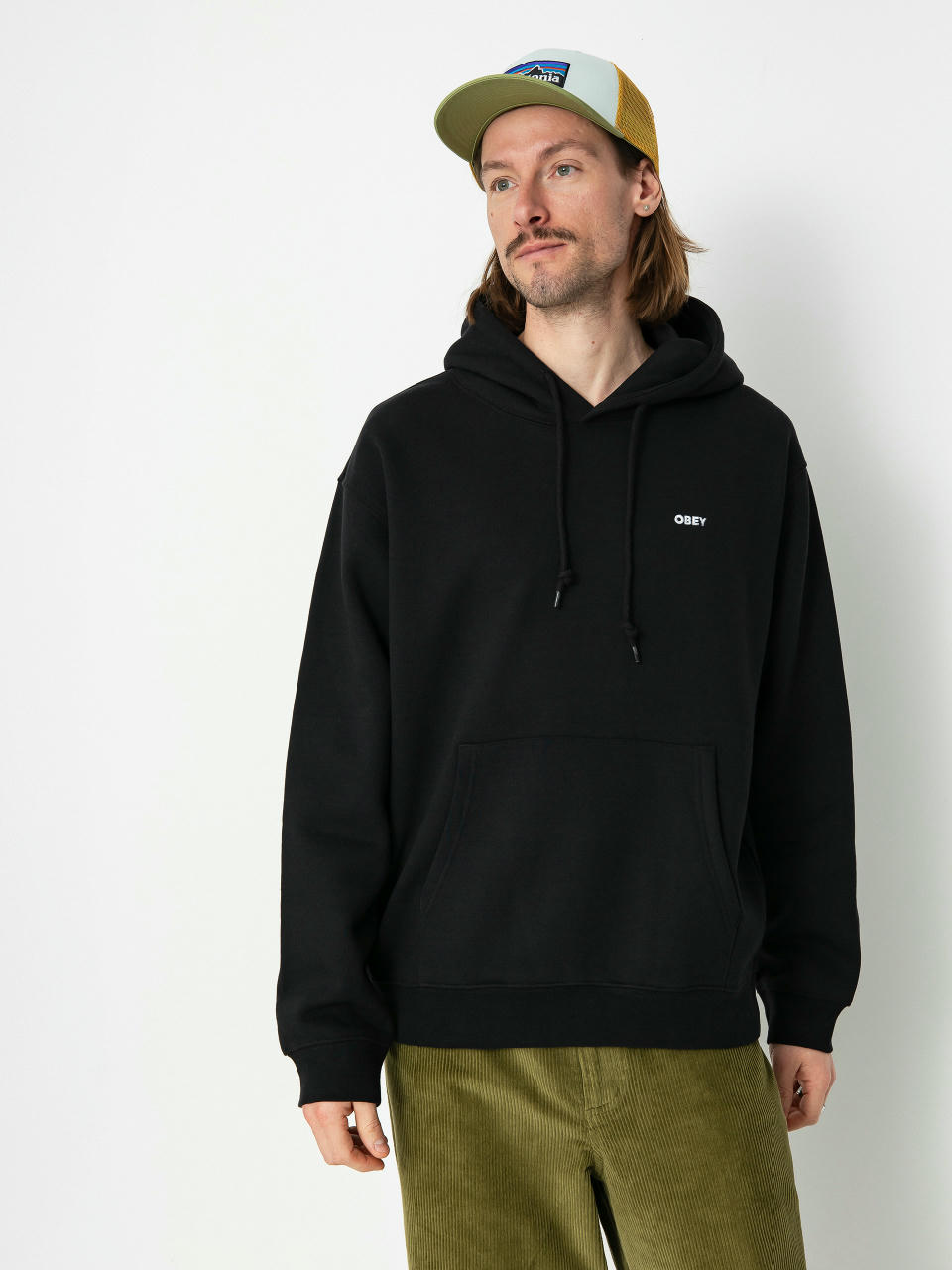 OBEY Established Works Bold HD Hoodie (black)