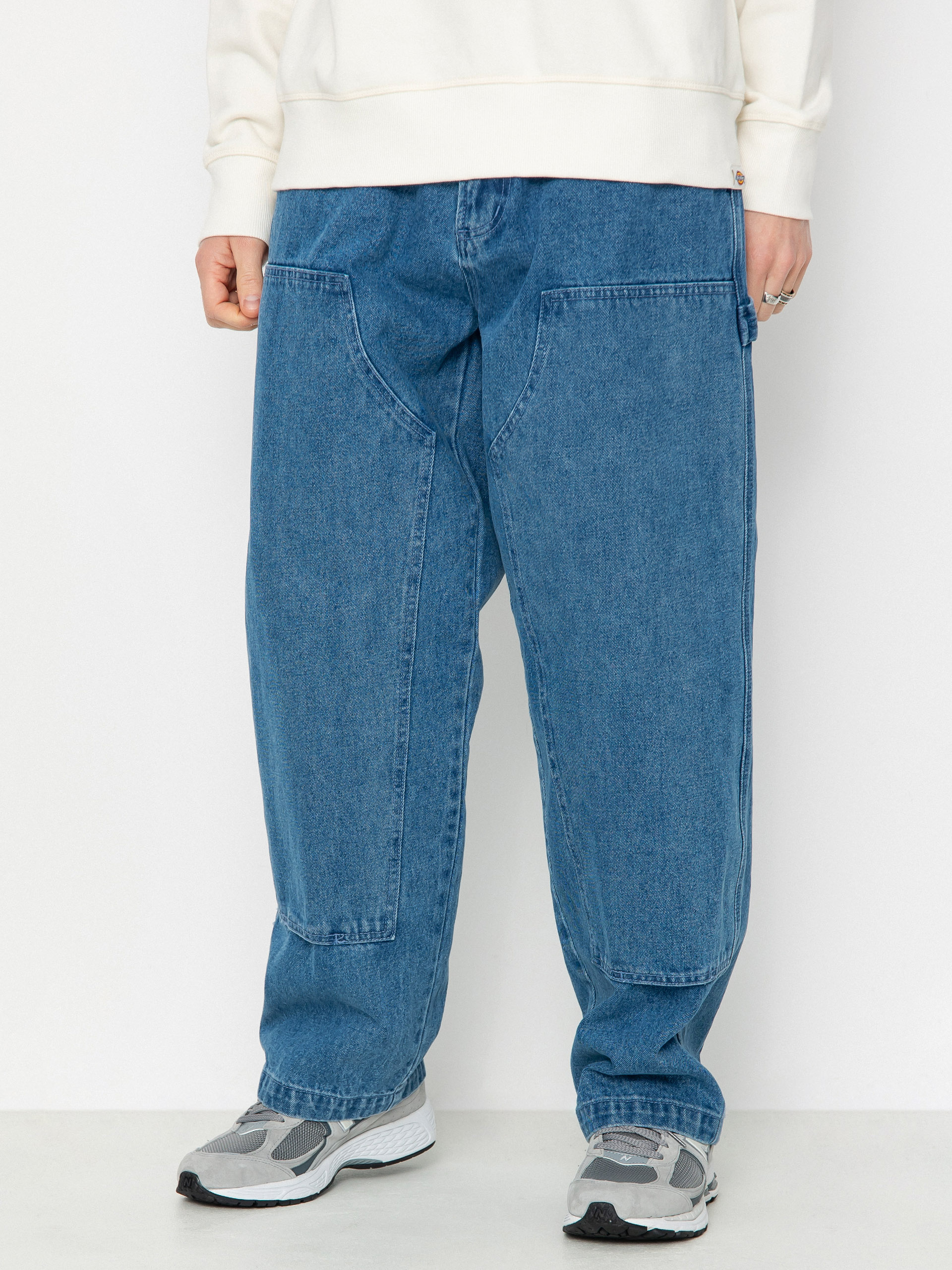 Denim Pantalon Cargo Obey Obey Big Wig Cargo Denim Pant Gris