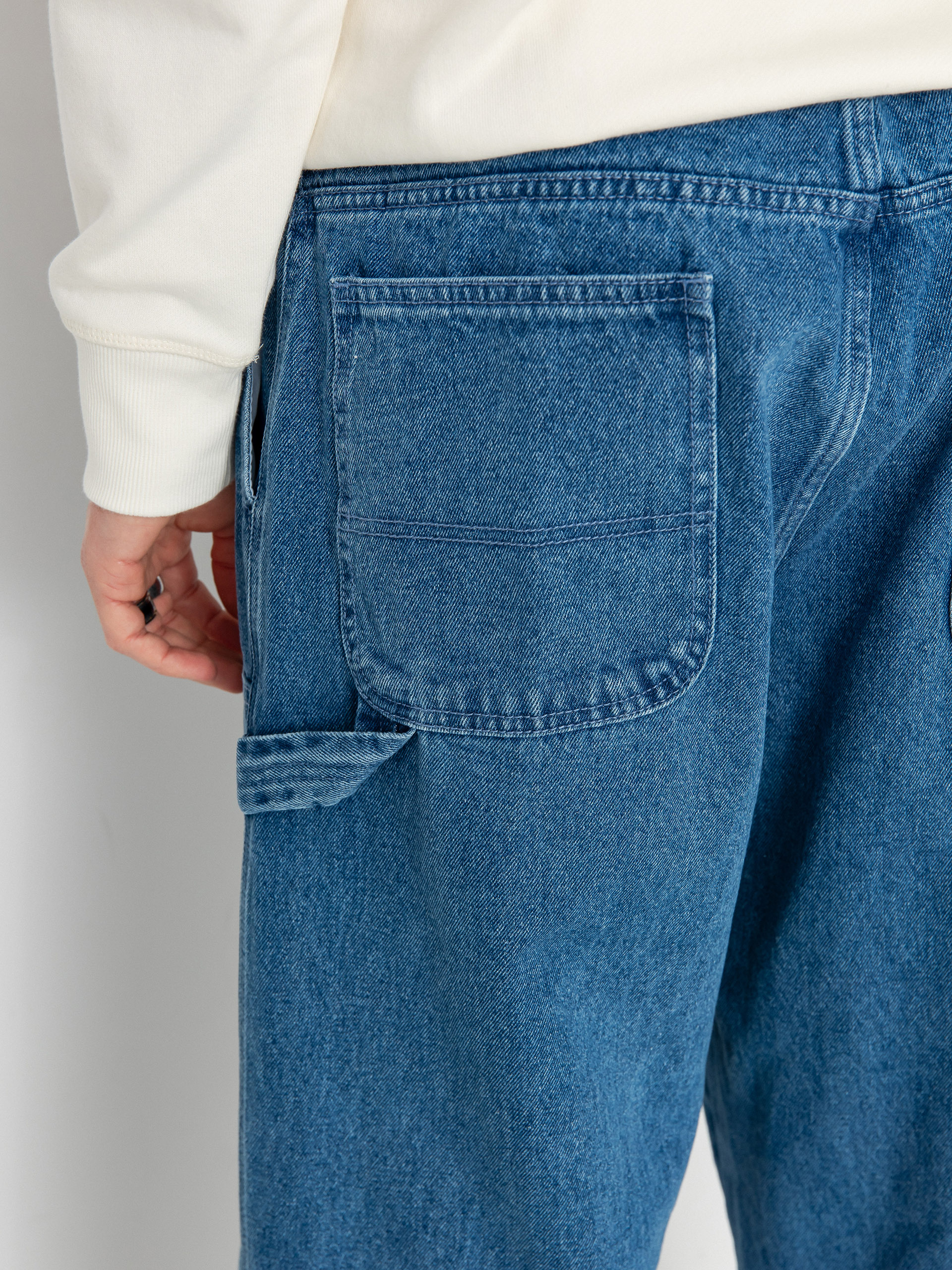 OBEY Bigwig Denim Carpenter Pants (light indigo)