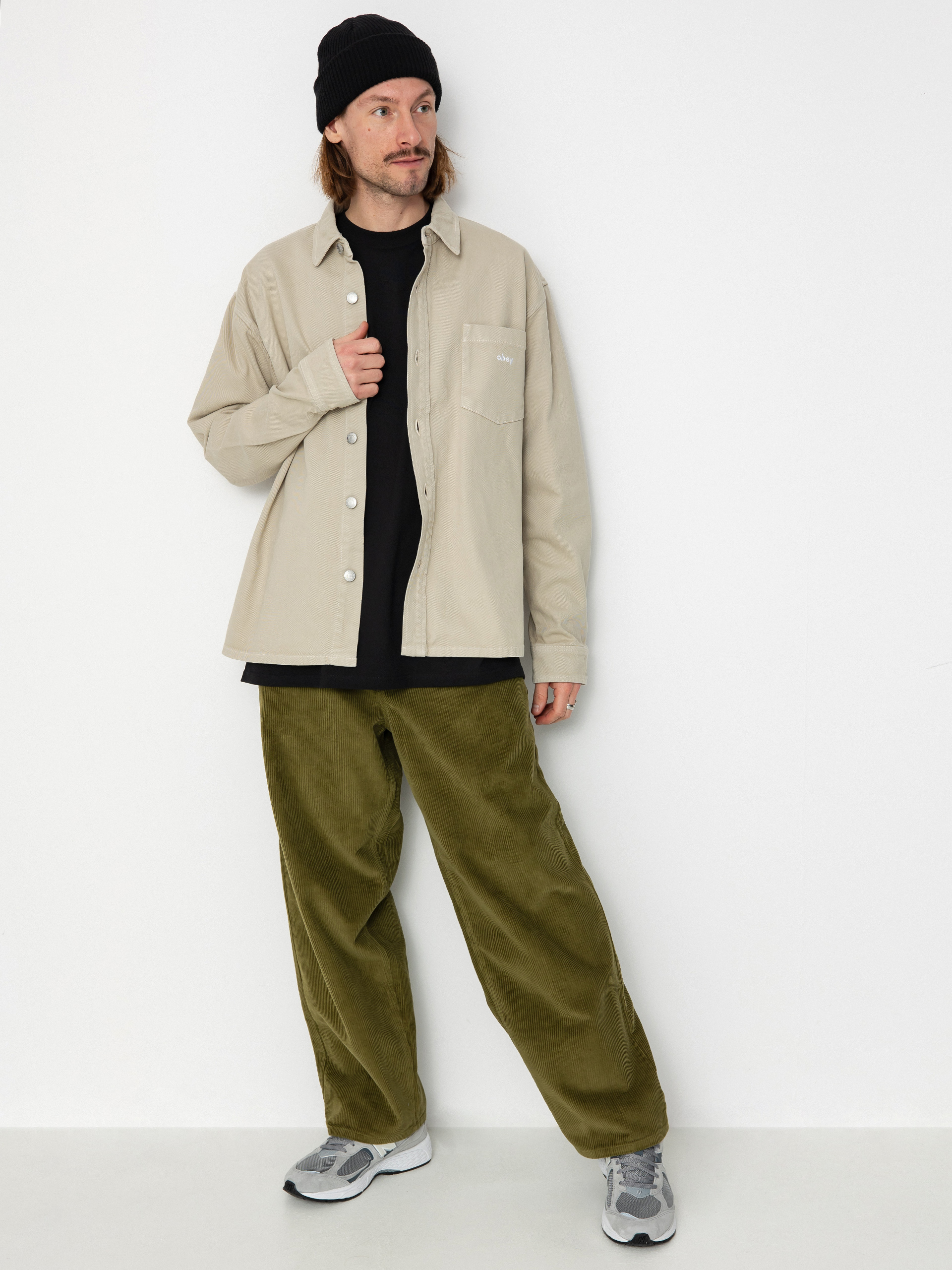 Streetwear × Stussy Striped Garage Work Shirt | Grailed