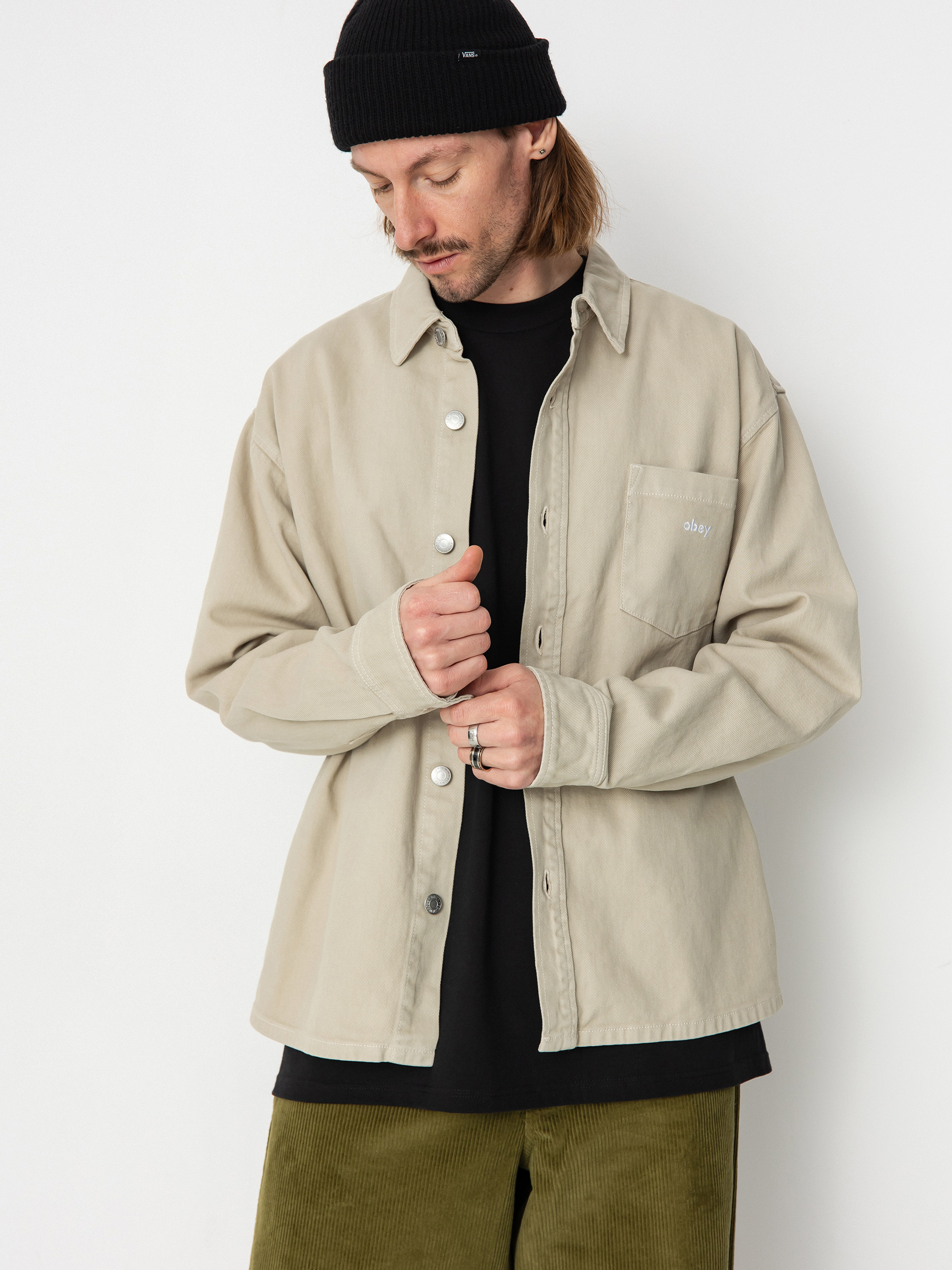 OBEY Hemd Magnolia (clay)