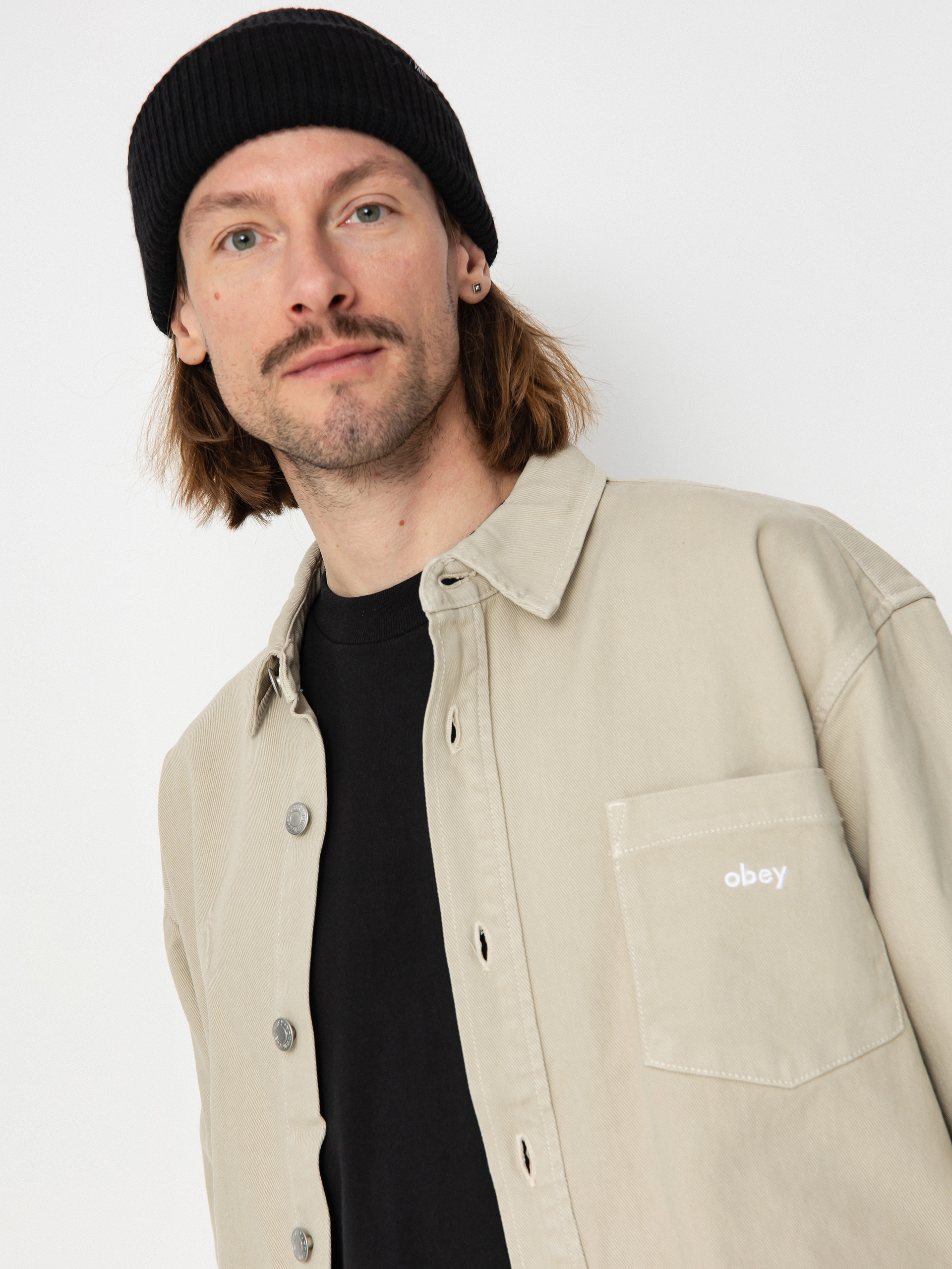 OBEY Shirt Magnolia - brown (clay)