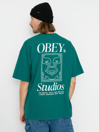 OBEY T-Shirt Studios Icon (adventure green)