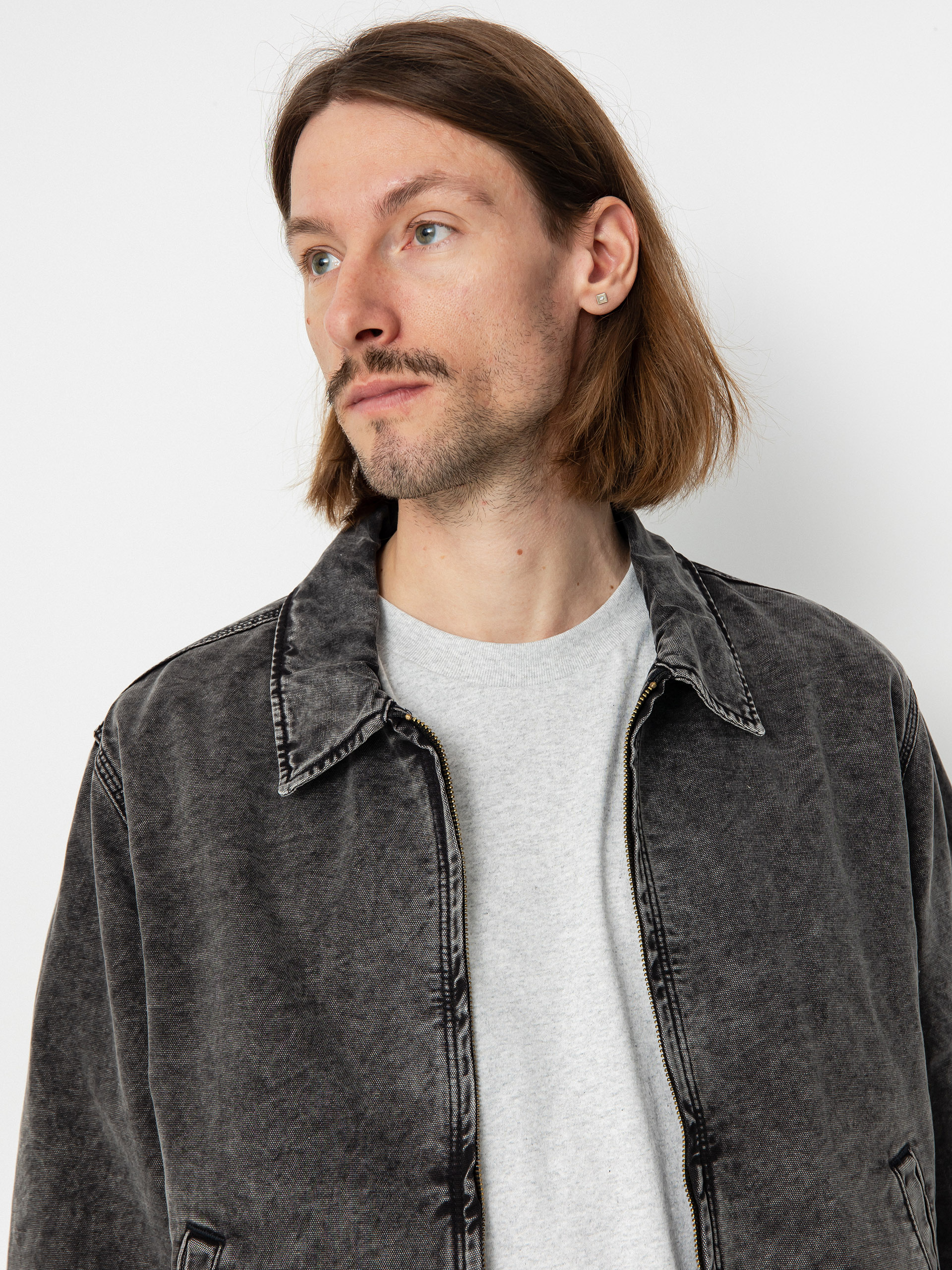 Dickies Newington Jacket (dble dye/acid wash black)