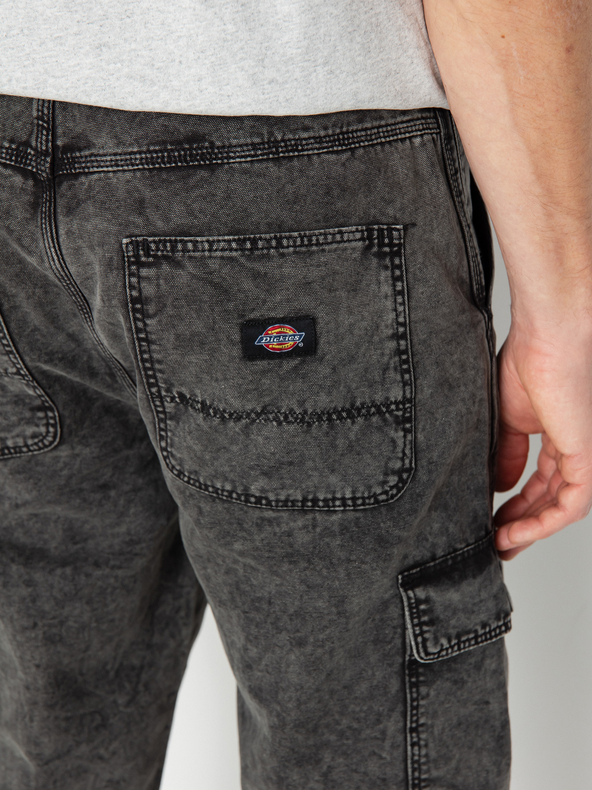 Dickies Newington Hose (dble dye/acid wash black)