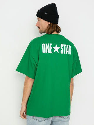 Converse T-Shirt One Star (pine green)