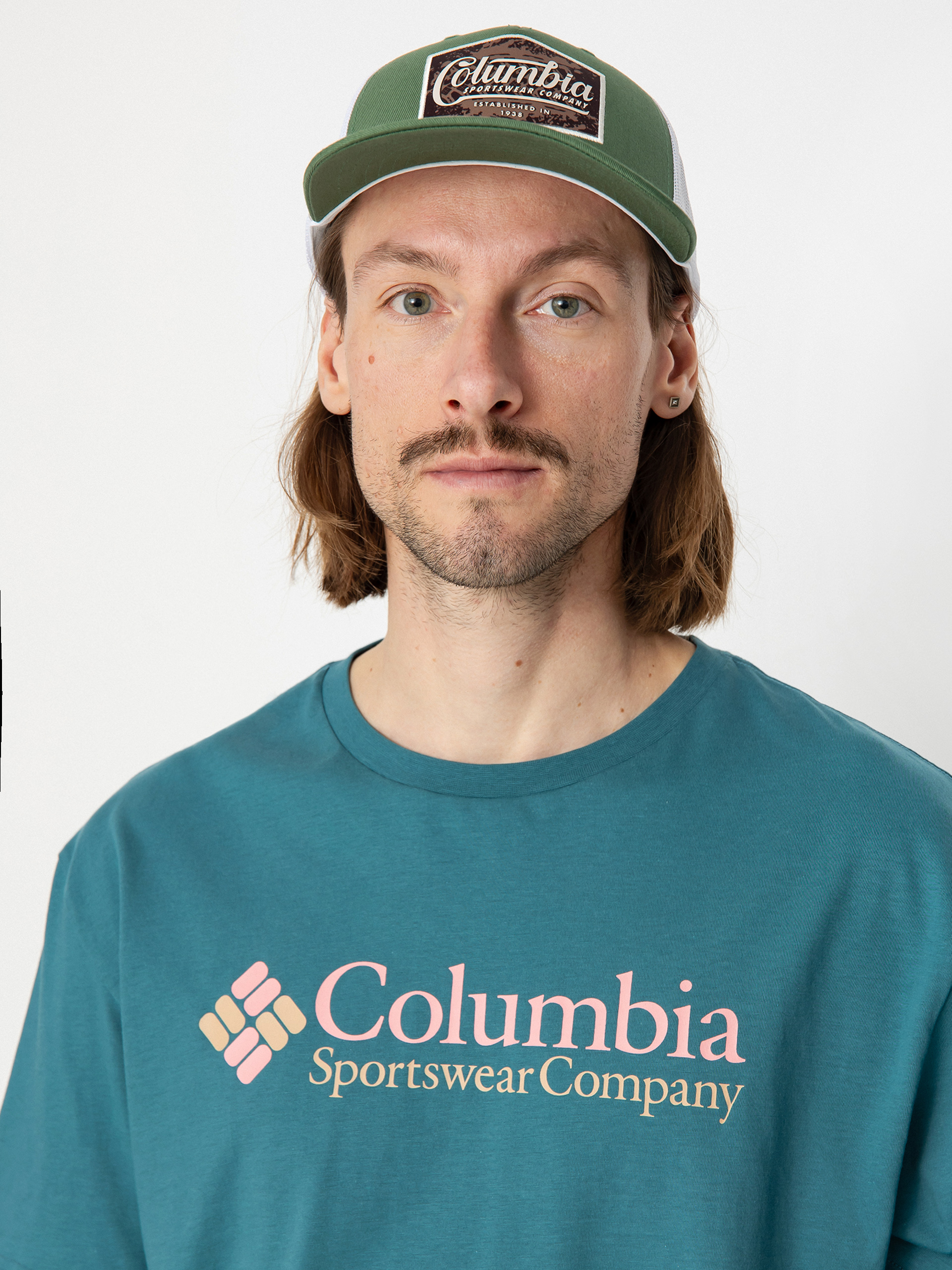 Columbia T-Shirt Csc Basic Logo (cloudburst/csc retro logo)